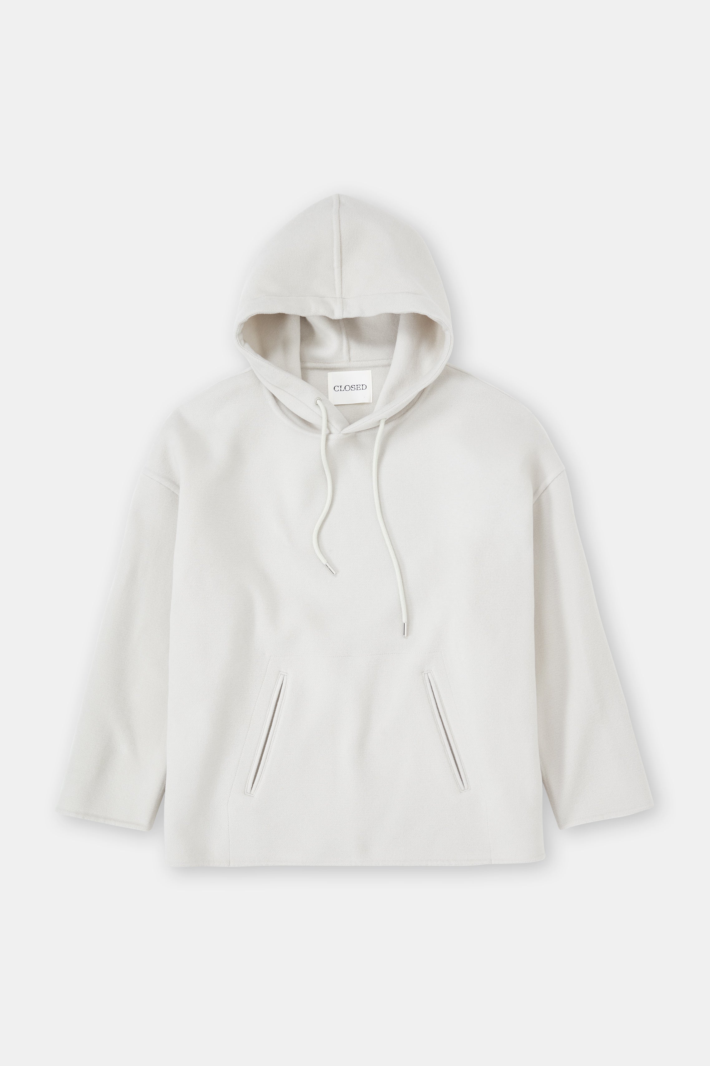 Closed-WOOLEN HOODIE JACKETS & COATS-Jacken & Mäntel-Black-Deal-Outlet-by-ARCHIVIST