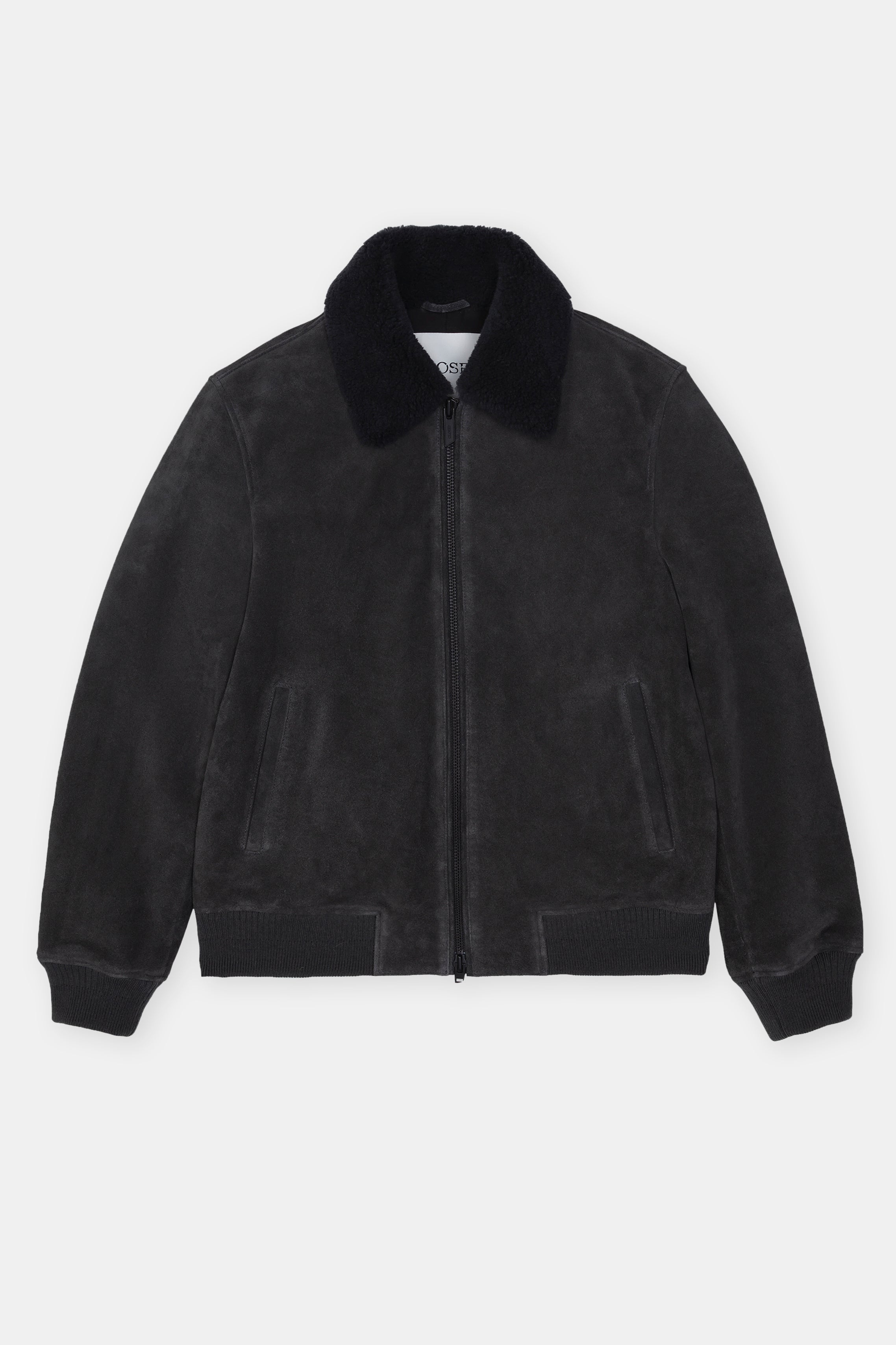 Closed-LEATHER JACKET-Jacken & Mäntel-Black-Deal-Outlet-by-ARCHIVIST