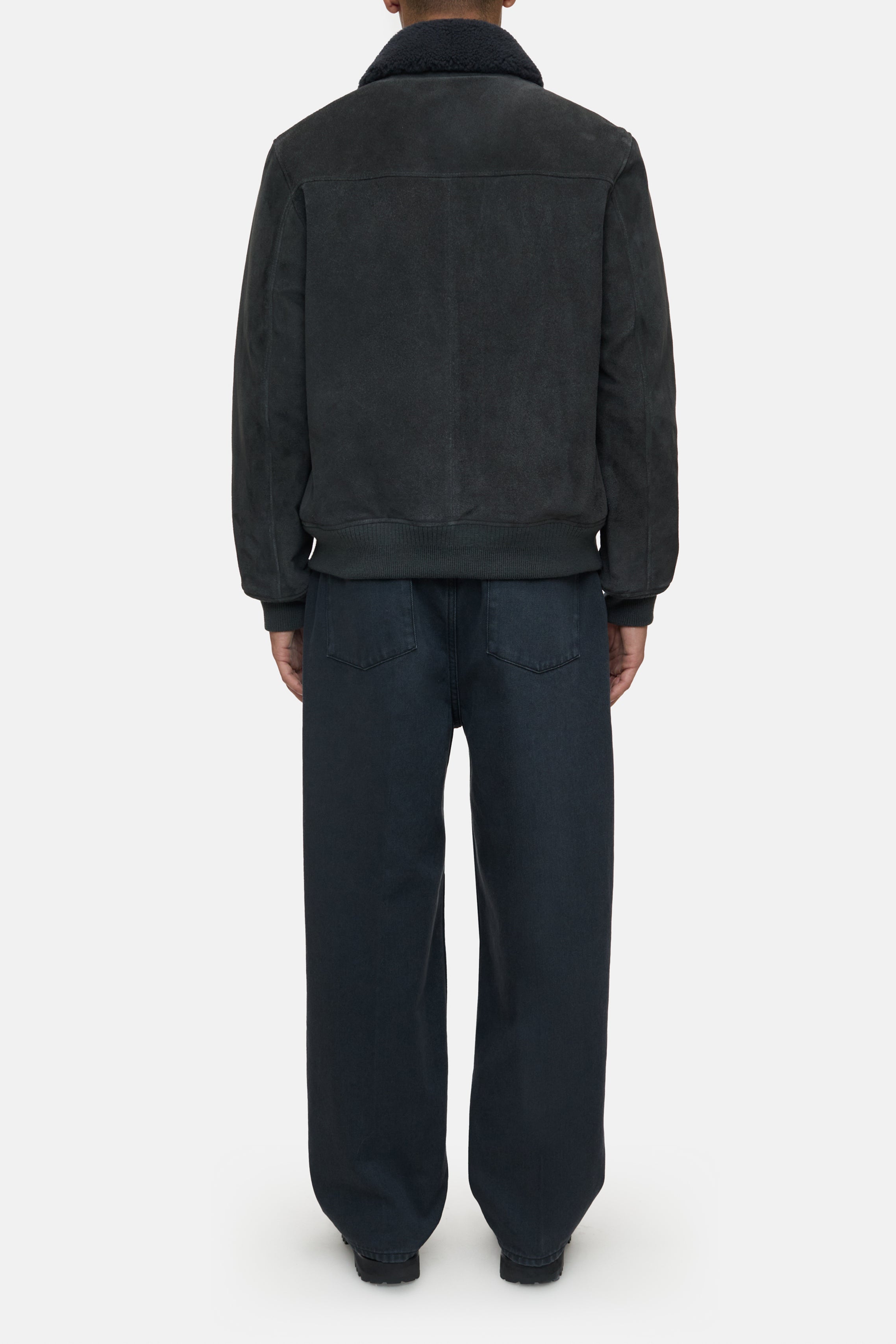 Closed-LEATHER JACKET-Jacken & Mäntel-Black-Deal-Outlet-by-ARCHIVIST