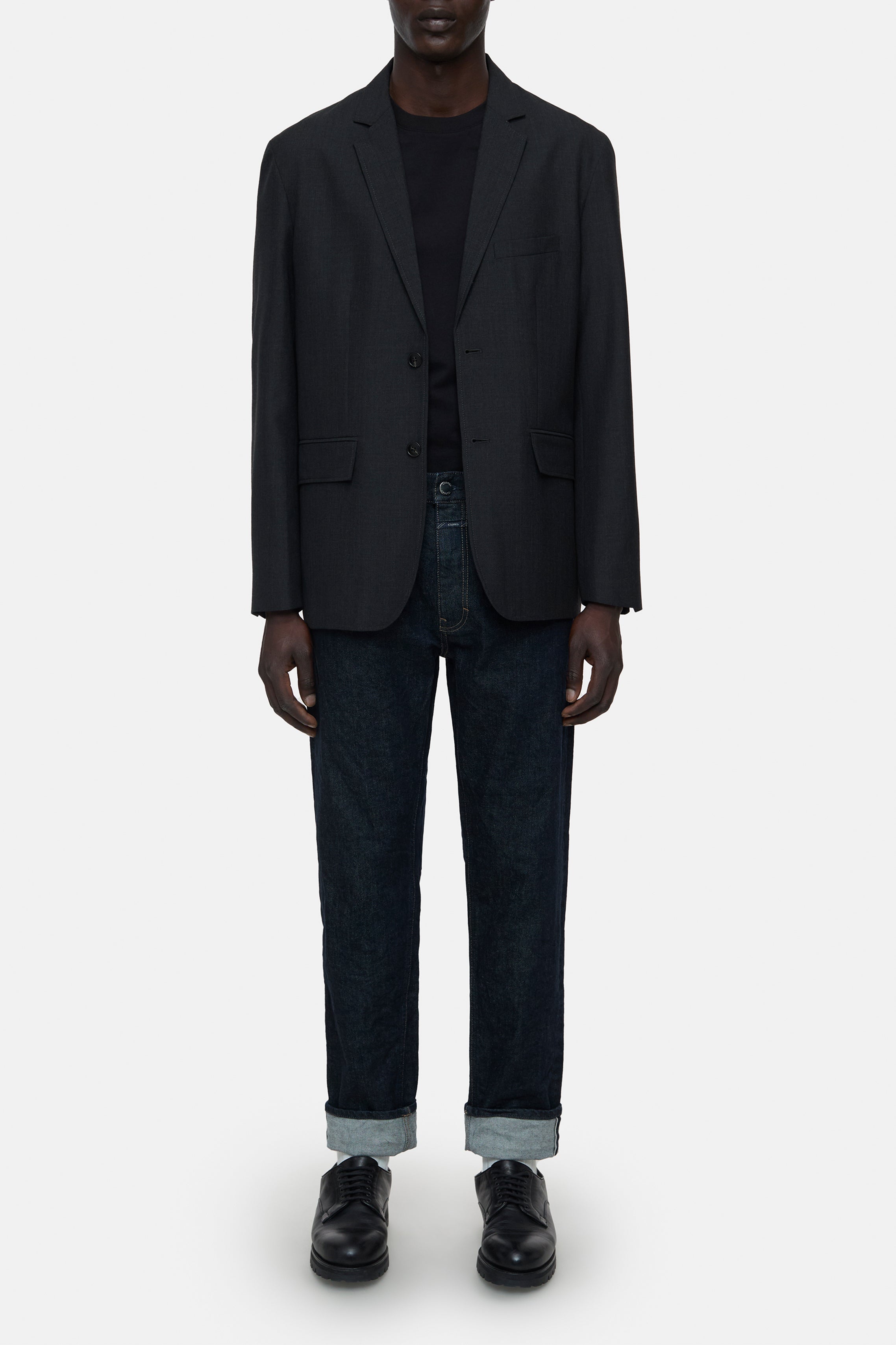 SINGLE BREASTED BLAZER