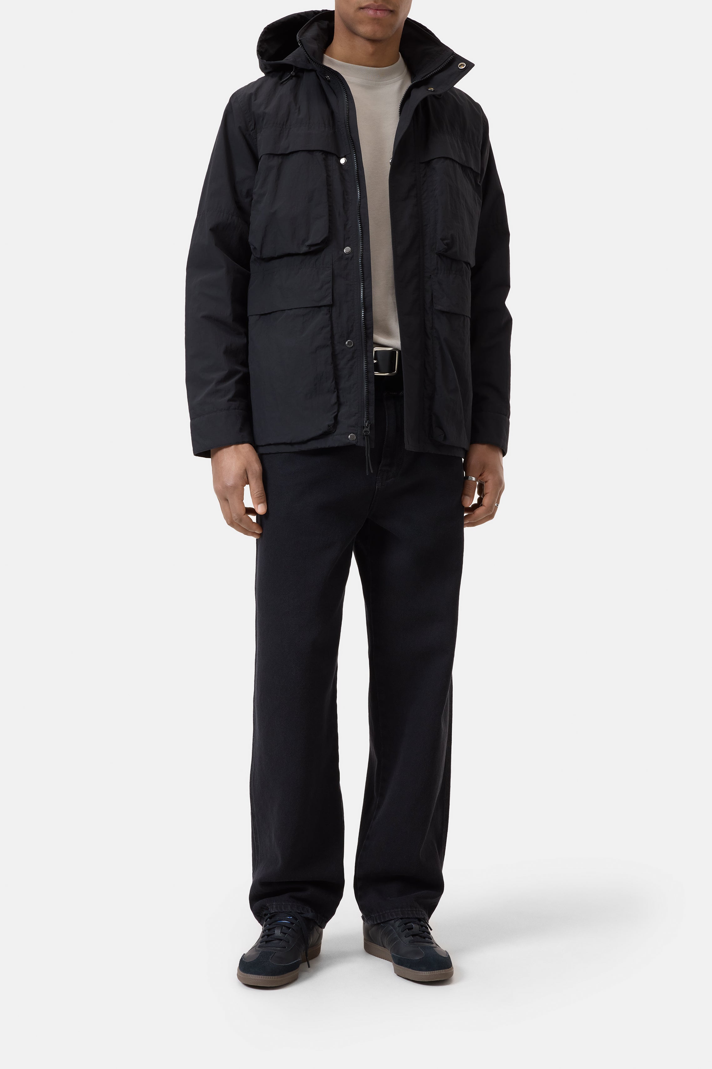 UTILITY JACKET-Jacken & Mäntel-Closed-XS-BLACK-ARCHIVIST