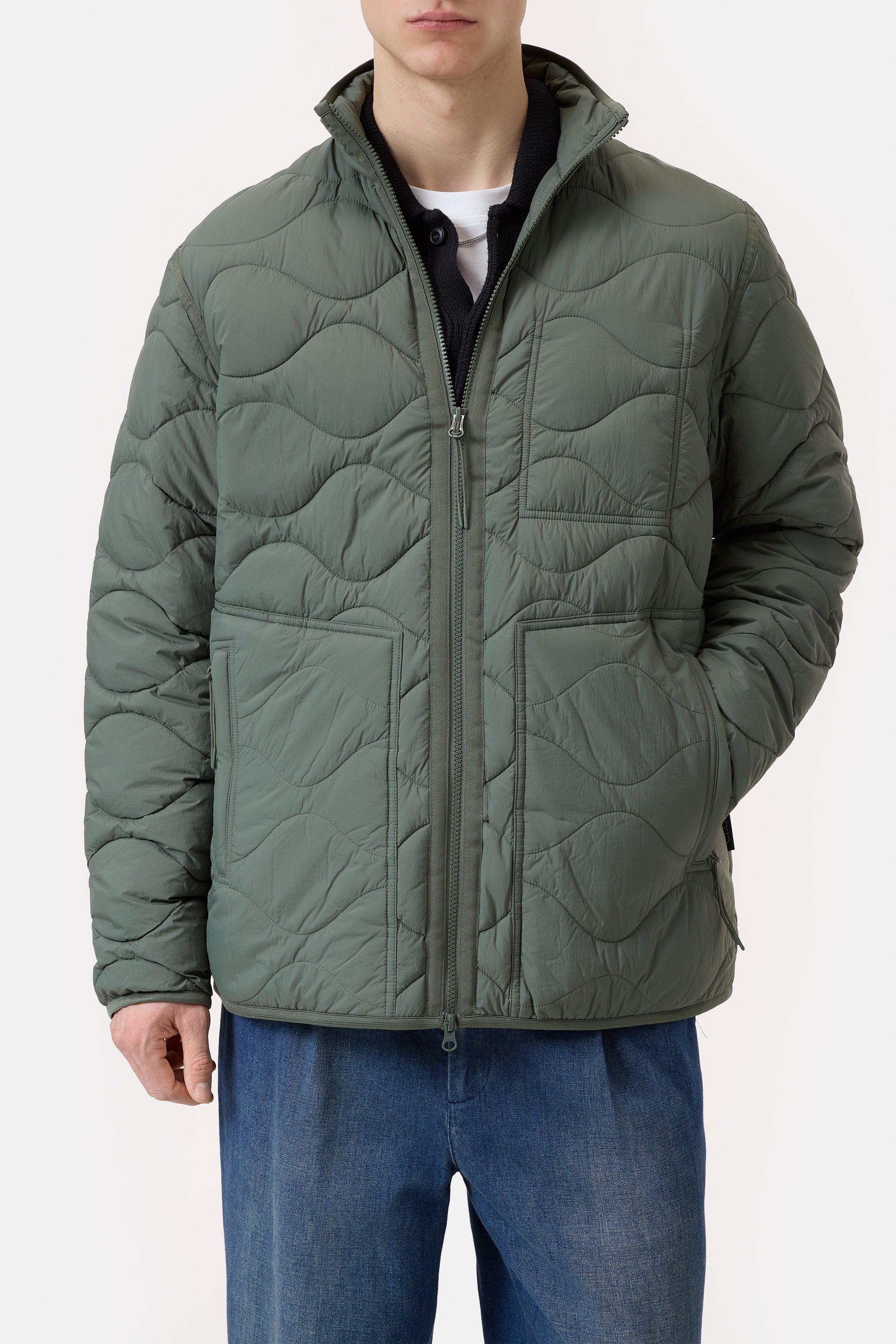 QUILTED JACKET-Jacken & Mäntel-Closed-ARCHIVIST