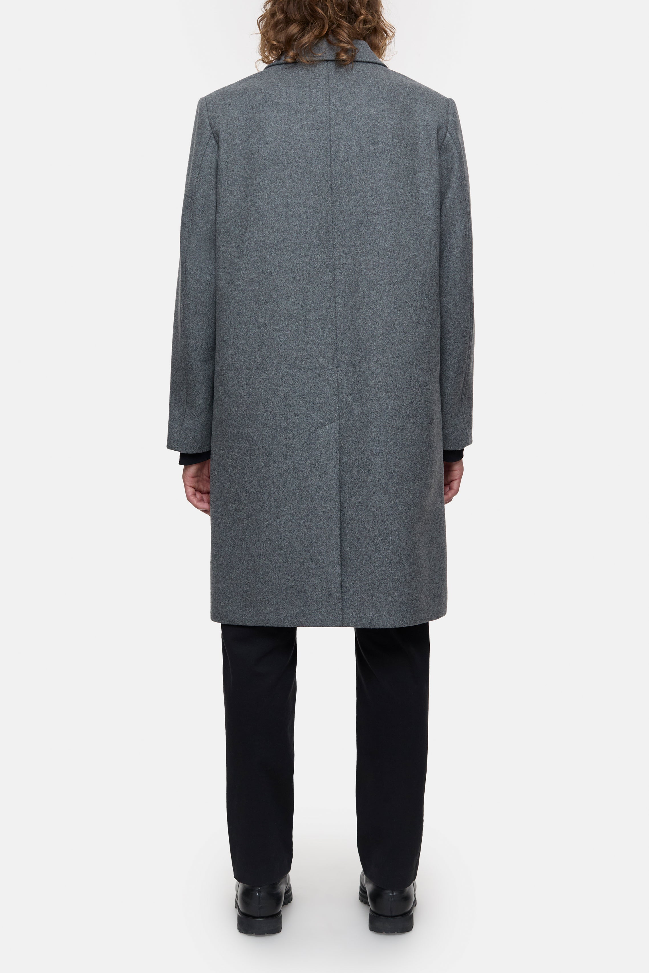 Closed-SINGLE BREASTED COAT-Jacken & Mäntel-Black-Deal-Outlet-by-ARCHIVIST