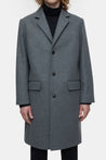 Closed-SINGLE BREASTED COAT-Jacken & Mäntel-Black-Deal-Outlet-by-ARCHIVIST
