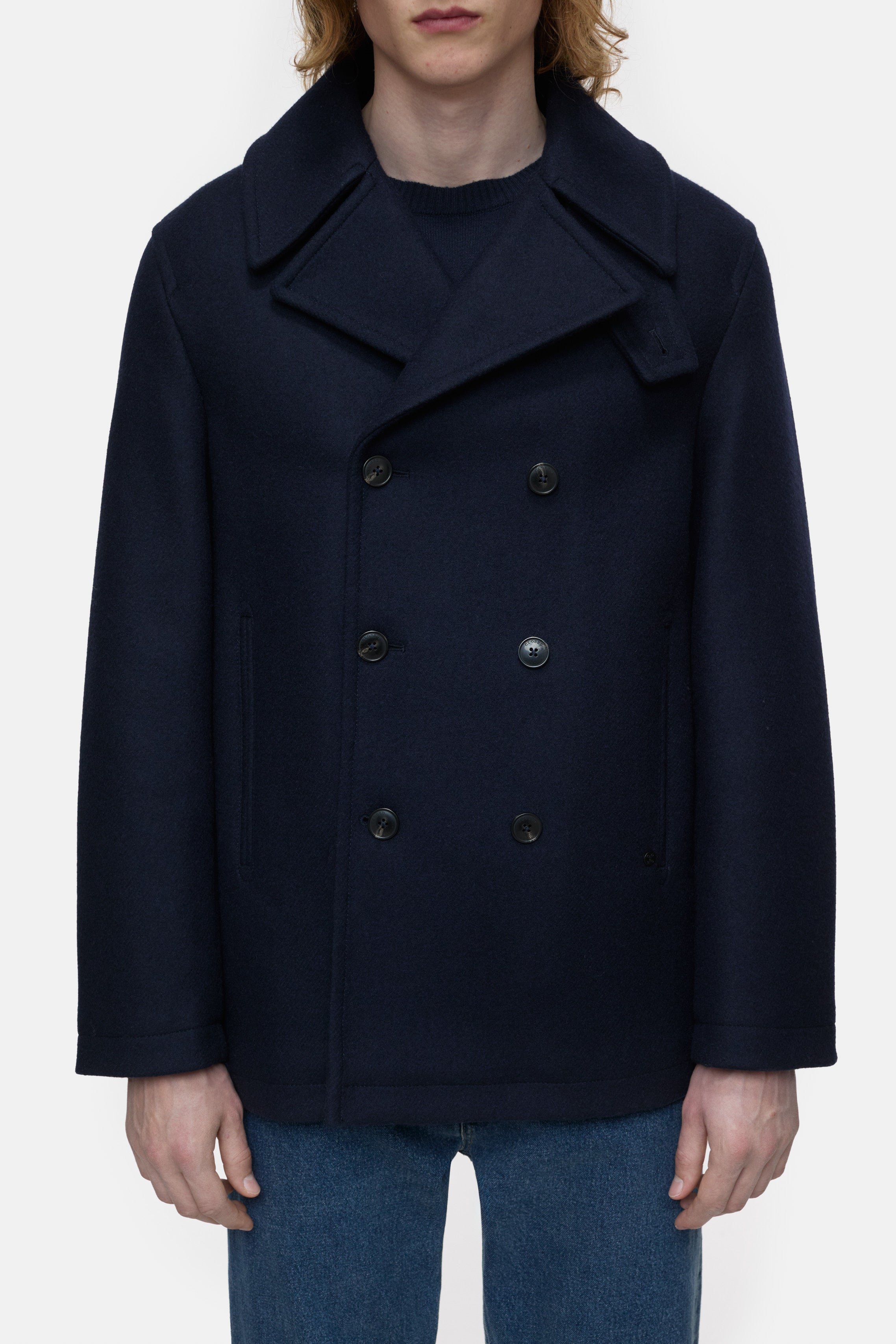 Closed-PEA COAT-Jacken & Mäntel-Black-Deal-Outlet-by-ARCHIVIST