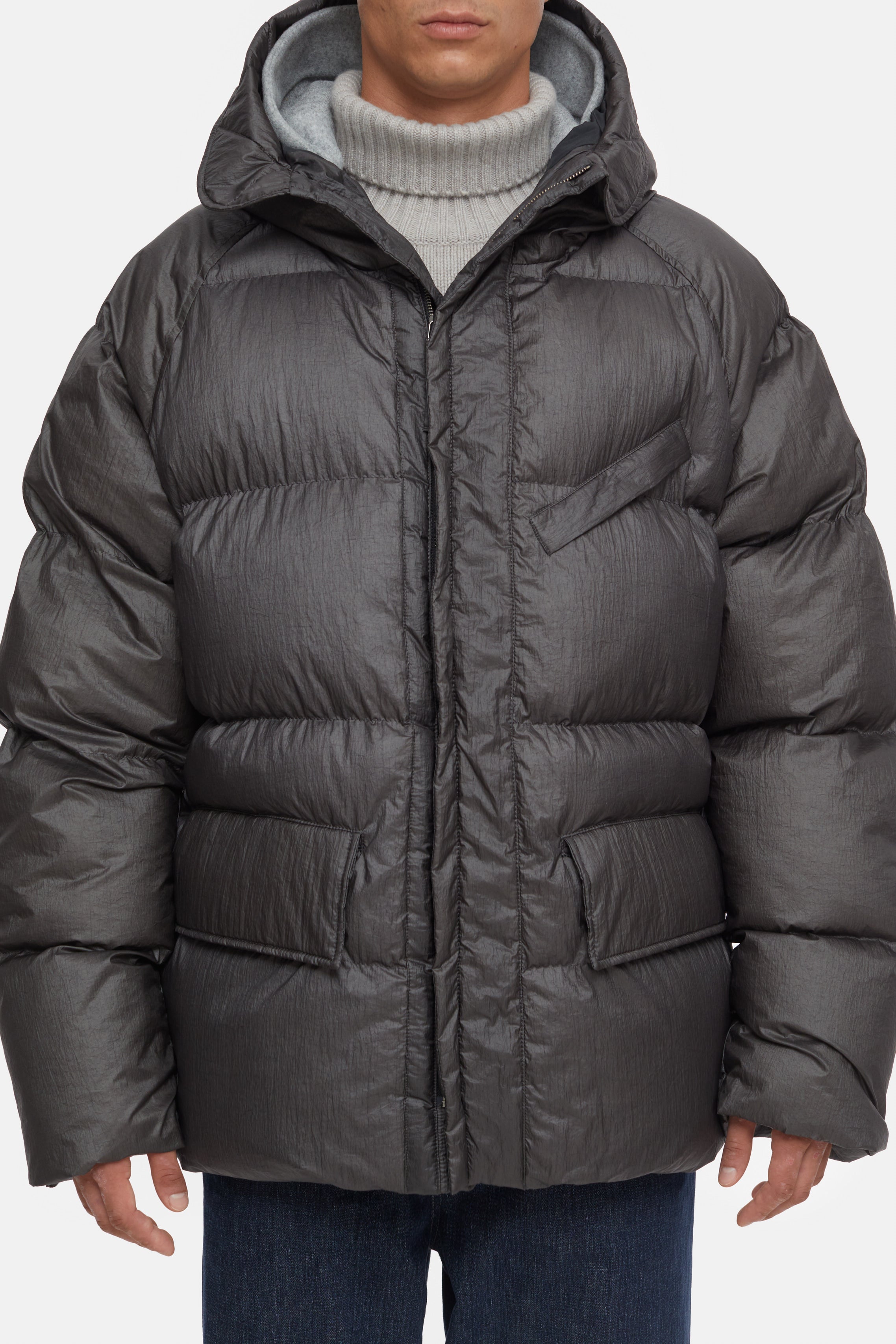 SHORTER PUFFER COAT JACKETS & COATS