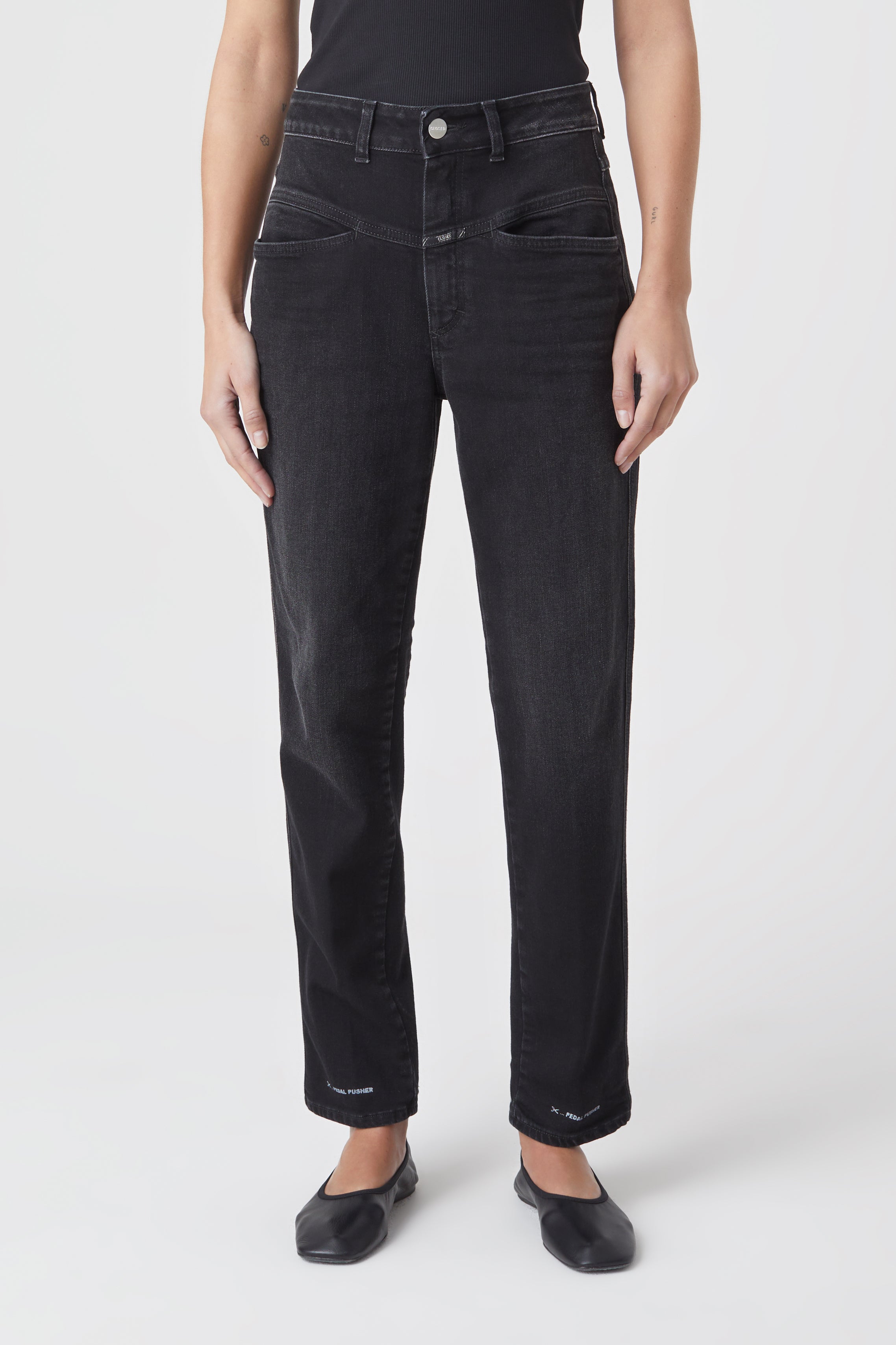 CLOSED-STYLE NAME PEDAL PUSHER JEANS-ARCHIVE-SALE-OUTLET-Lagerverkauf-Jeans-ARCHIVIST