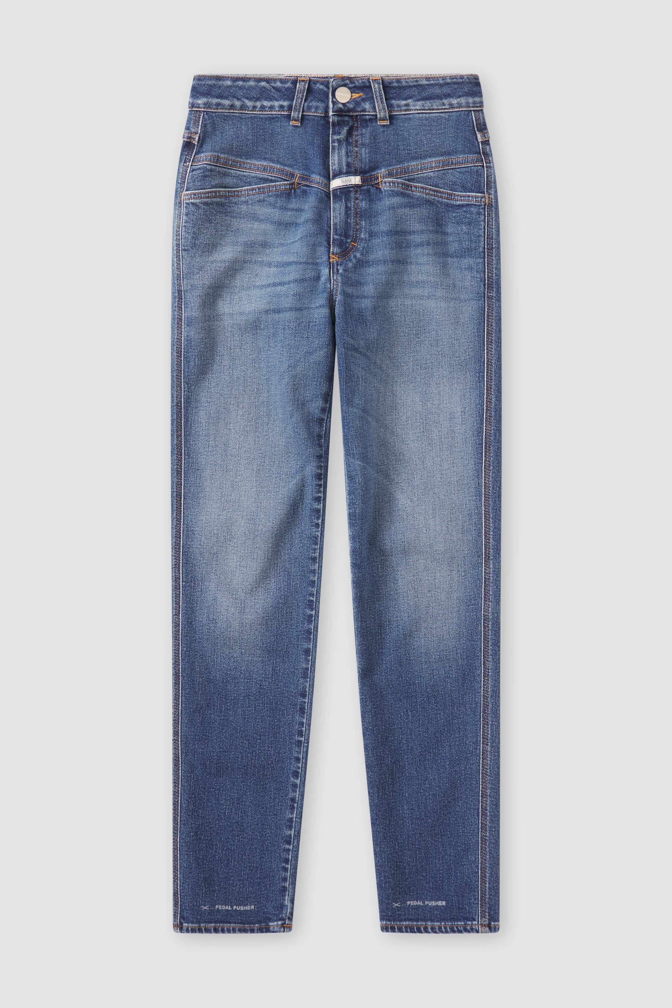 STYLE NAME PEDAL PUSHER JEANS