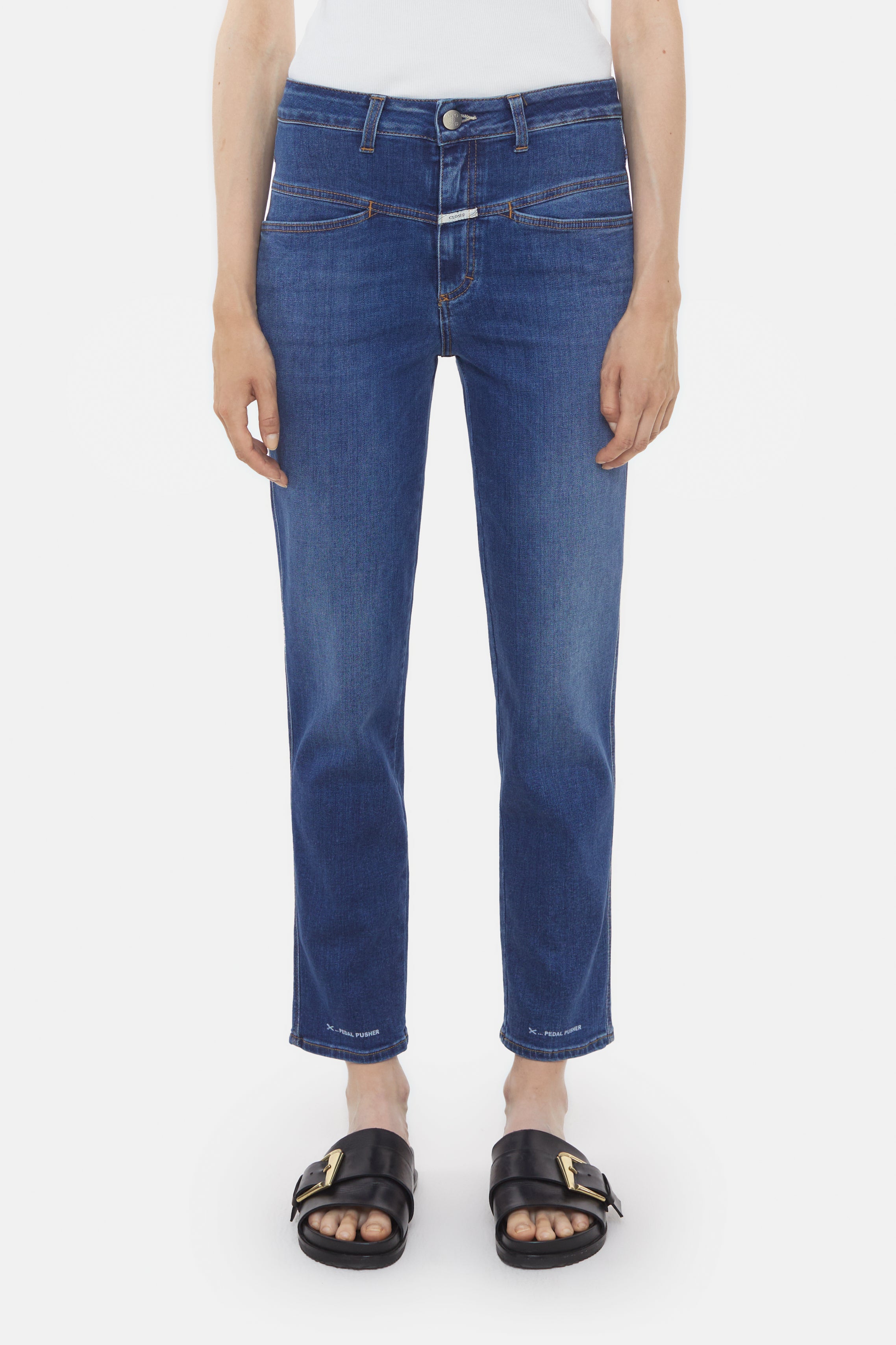 CLOSED-STYLE NAME PEDAL PUSHER JEANS-ARCHIVE-SALE-OUTLET-Lagerverkauf-Jeans-ARCHIVIST