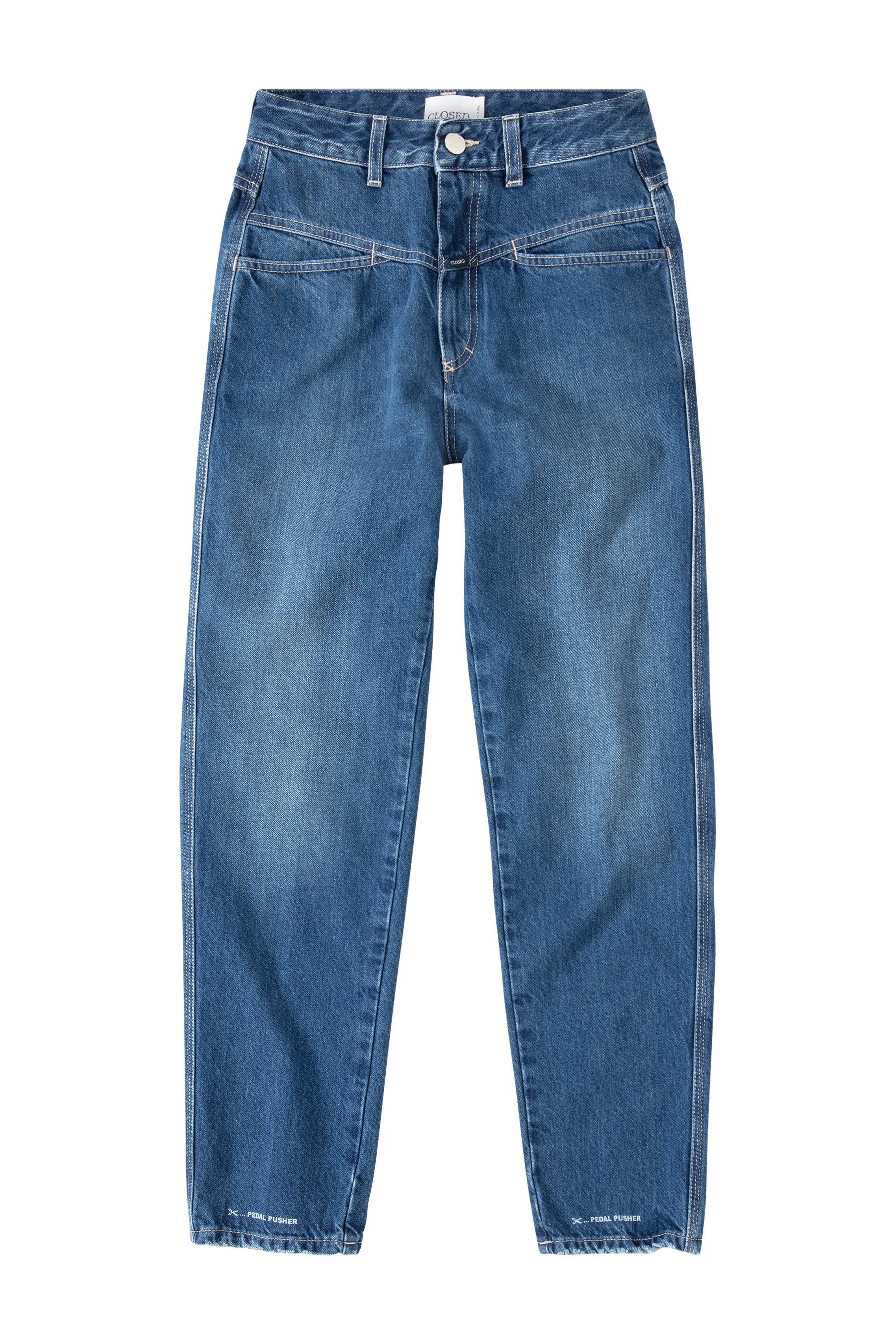 CLOSED-STYLE NAME PEDAL PUSHER JEANS-ARCHIVE-SALE-OUTLET-Lagerverkauf-Jeans-34-DARK BLUE-ARCHIVIST