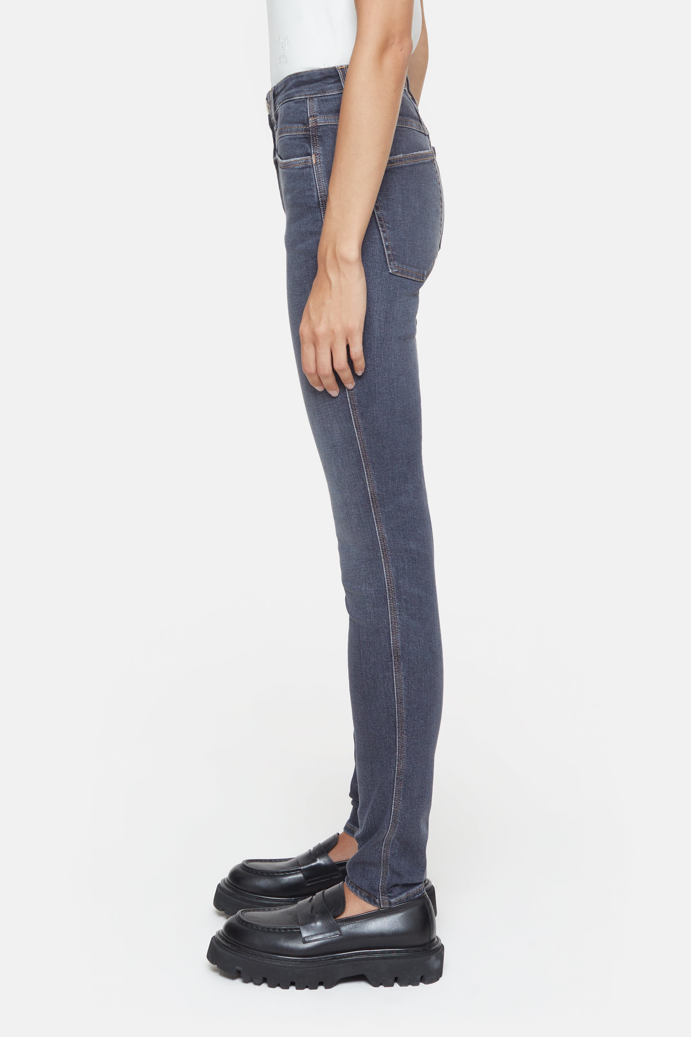 STYLE NAME SKINNY PUSHER LONG JEANS