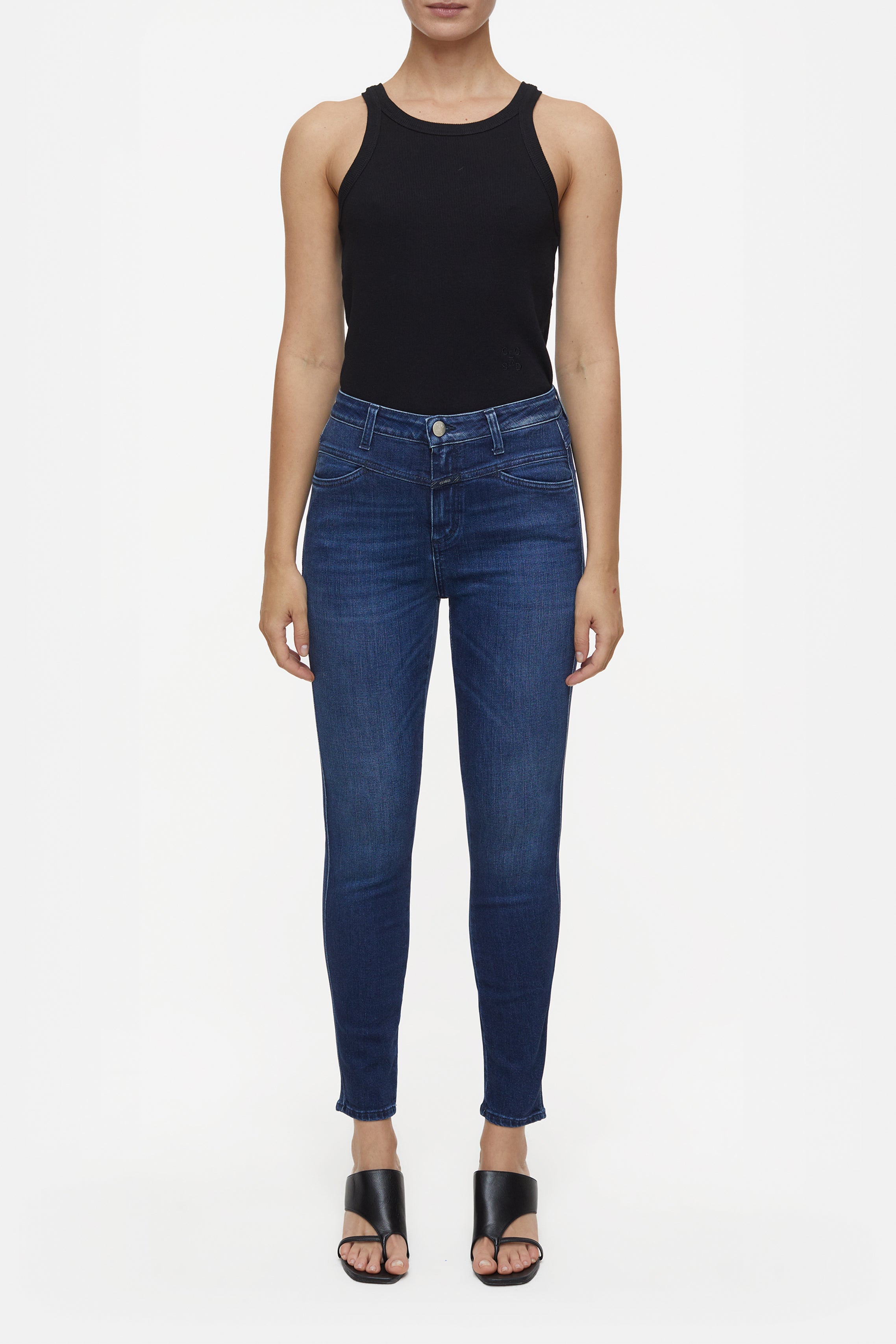 STYLE NAME SKINNY PUSHER JEANS