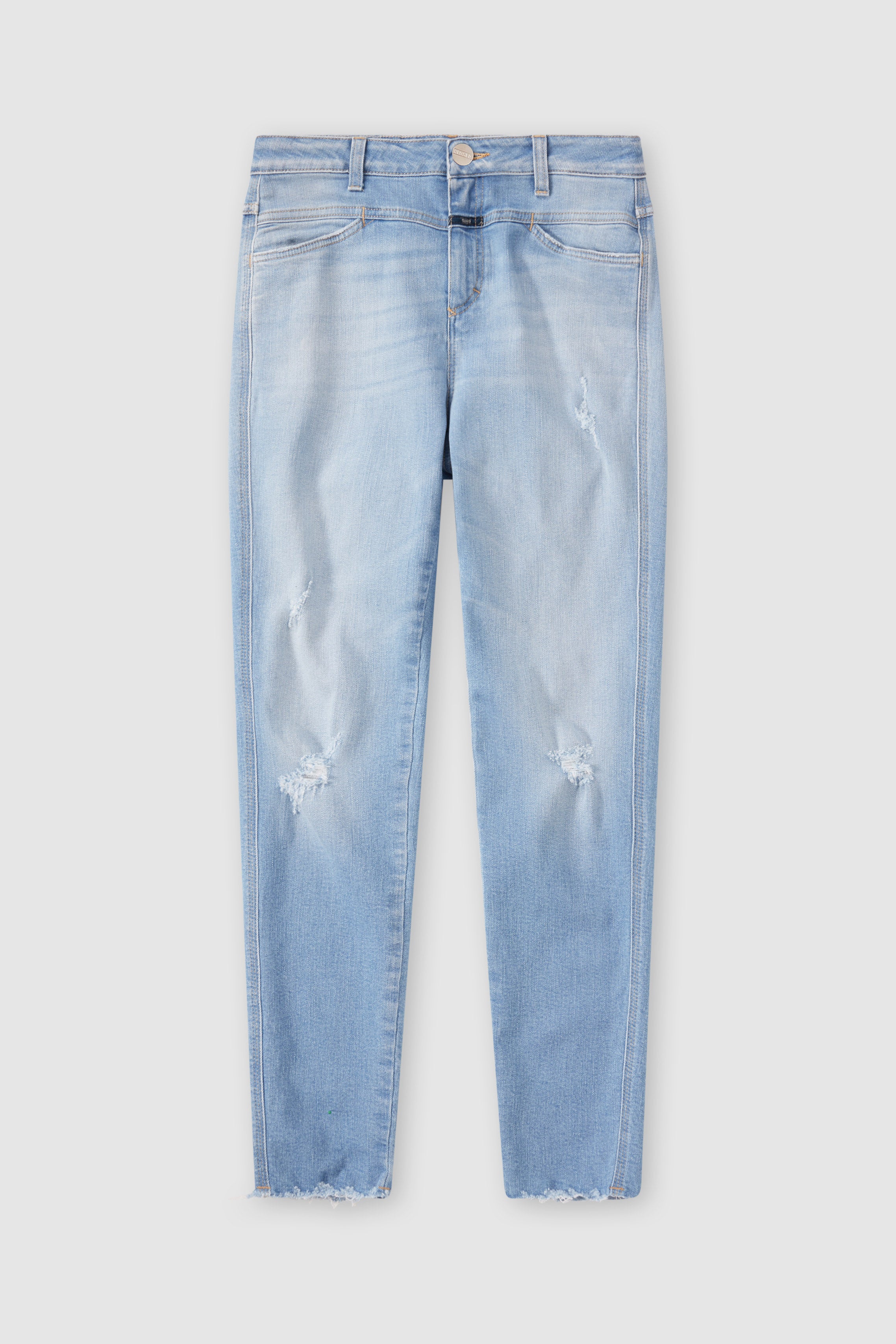 CLOSED-STYLE NAME SKINNY PUSHER JEANS-ARCHIVE-SALE-OUTLET-Lagerverkauf-Jeans-25-MID BLUE-ARCHIVIST