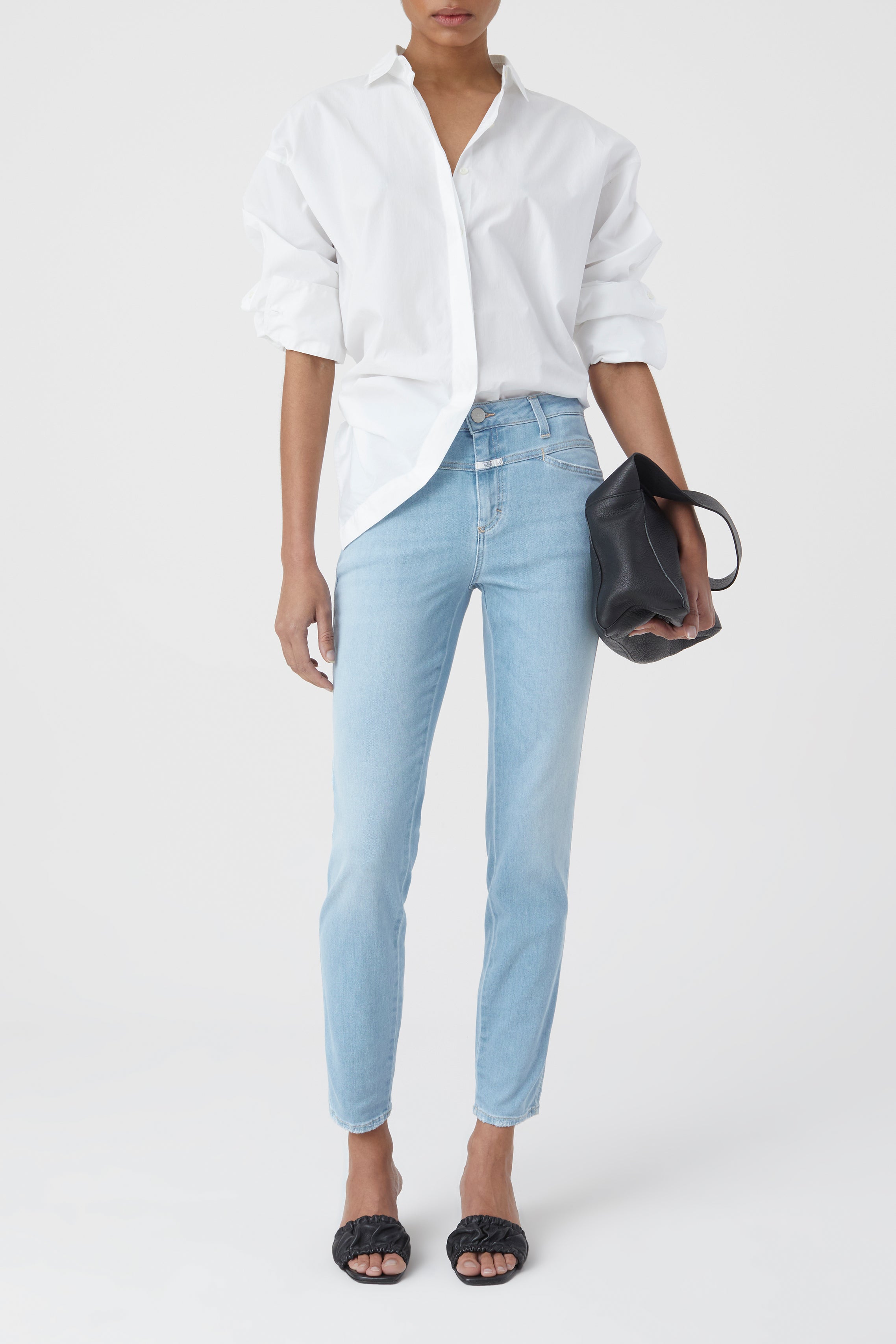 STYLE NAME SKINNY PUSHER JEANS