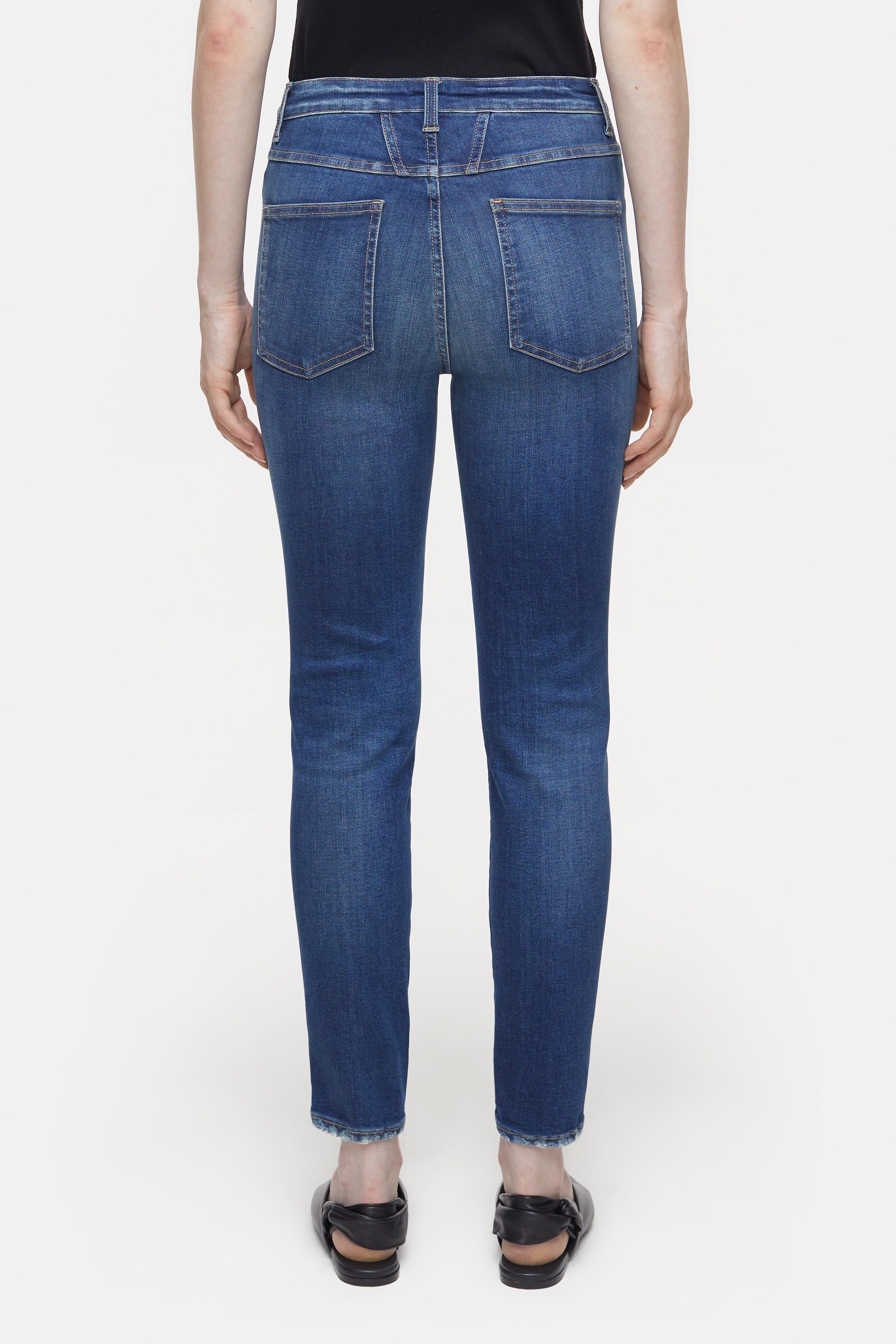 STYLE NAME SKINNY PUSHER JEANS