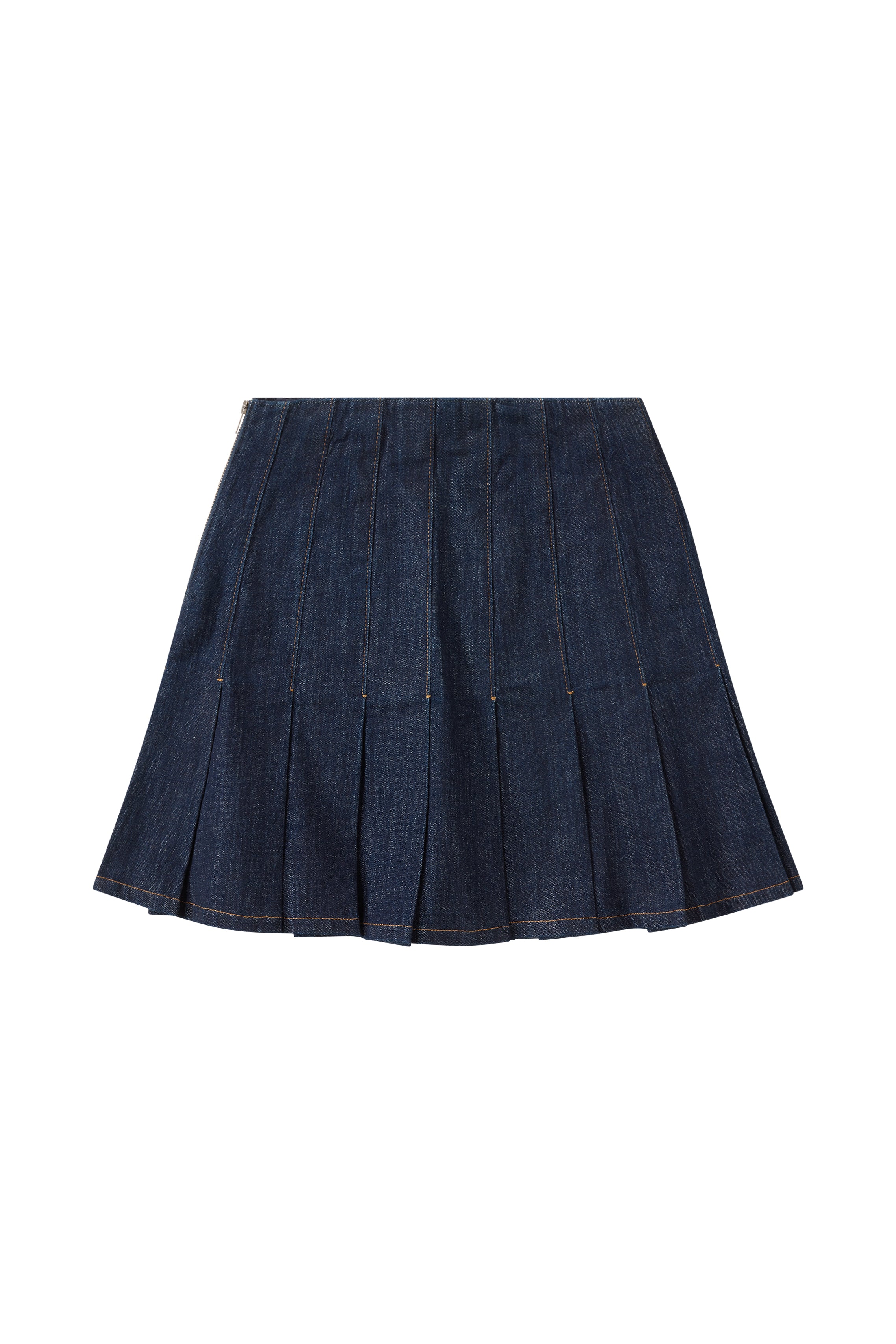 SHORT PLEATED SKIRT