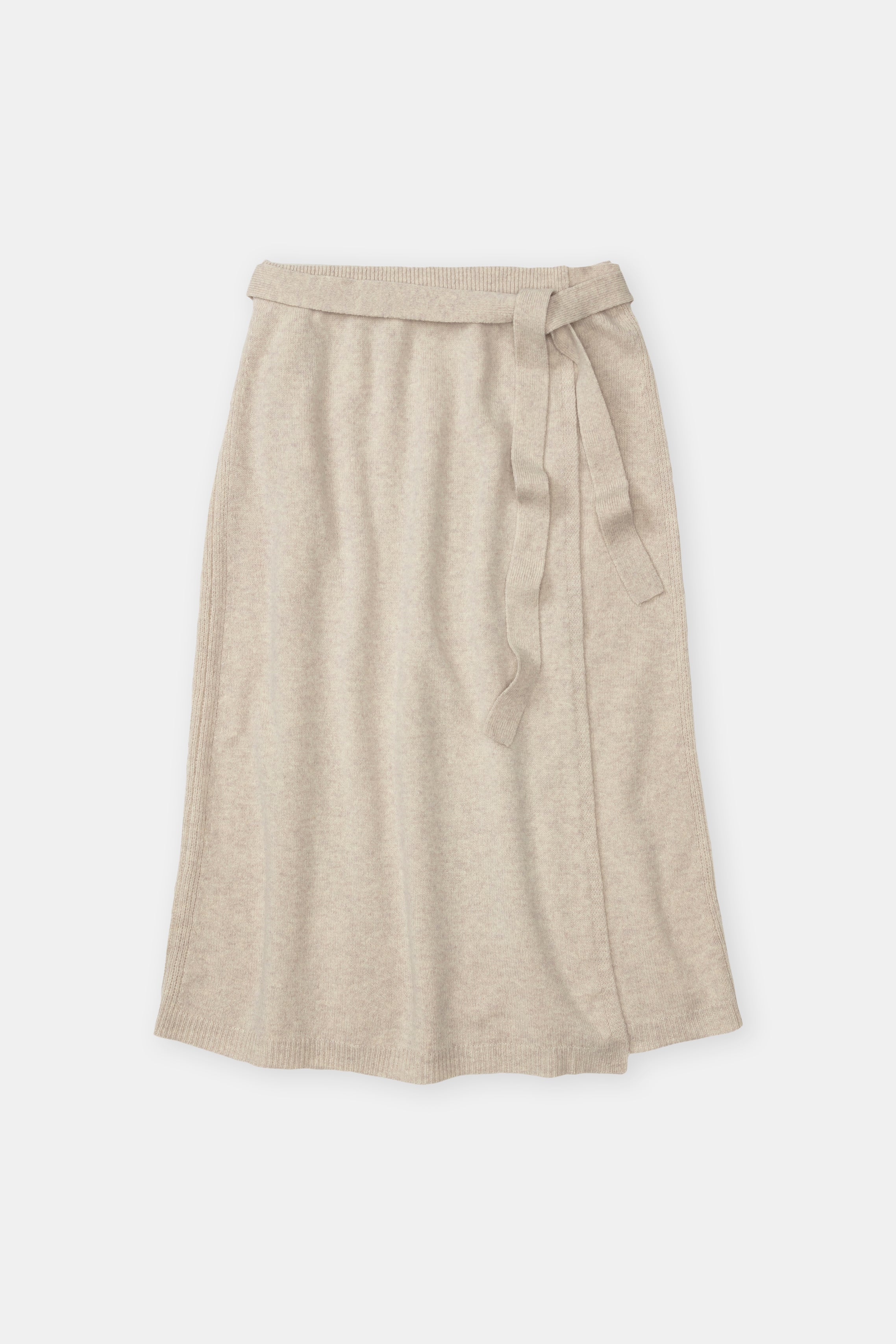 WOOL WRAP SKIRT