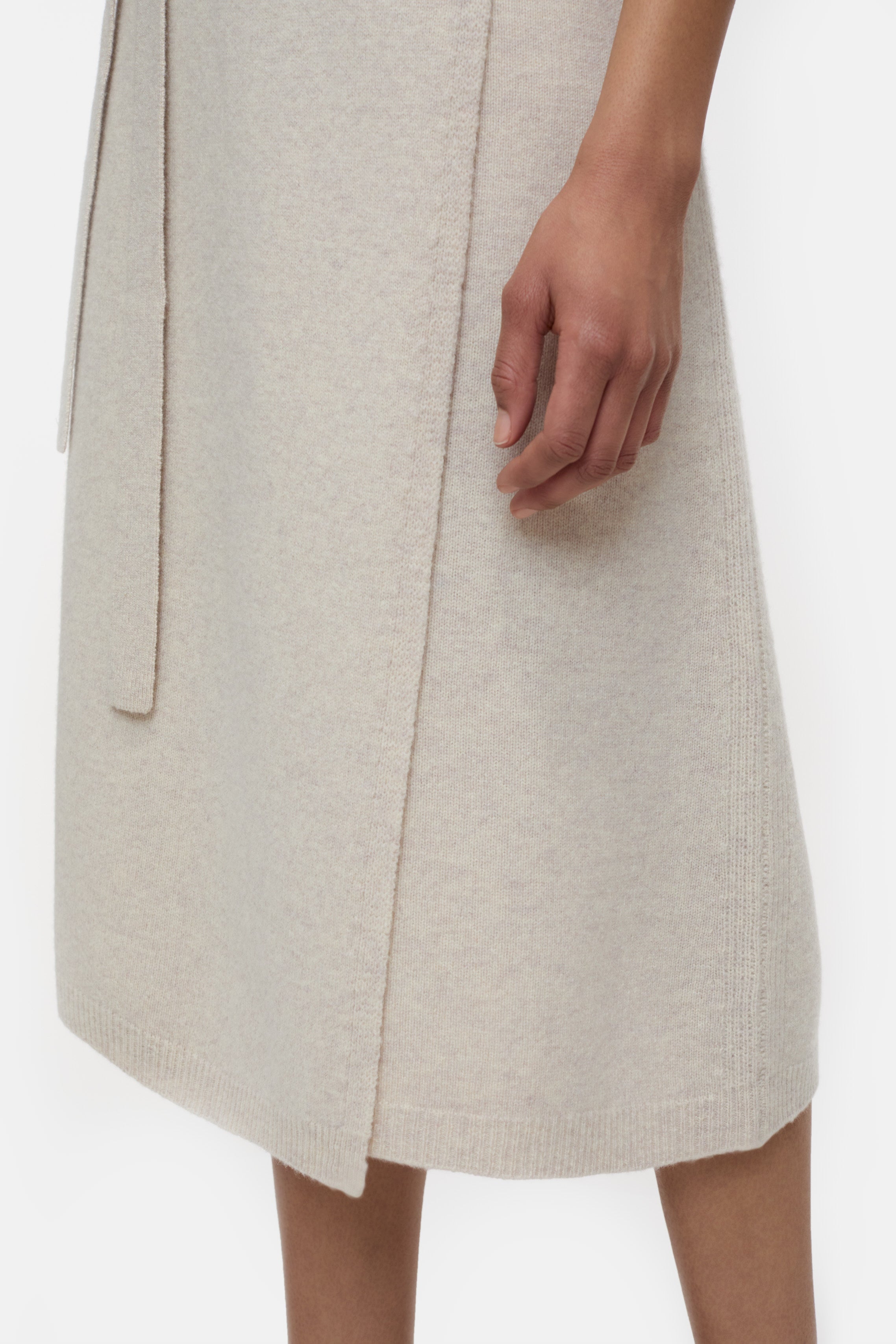 WOOL WRAP SKIRT