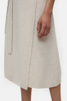 WOOL WRAP SKIRT