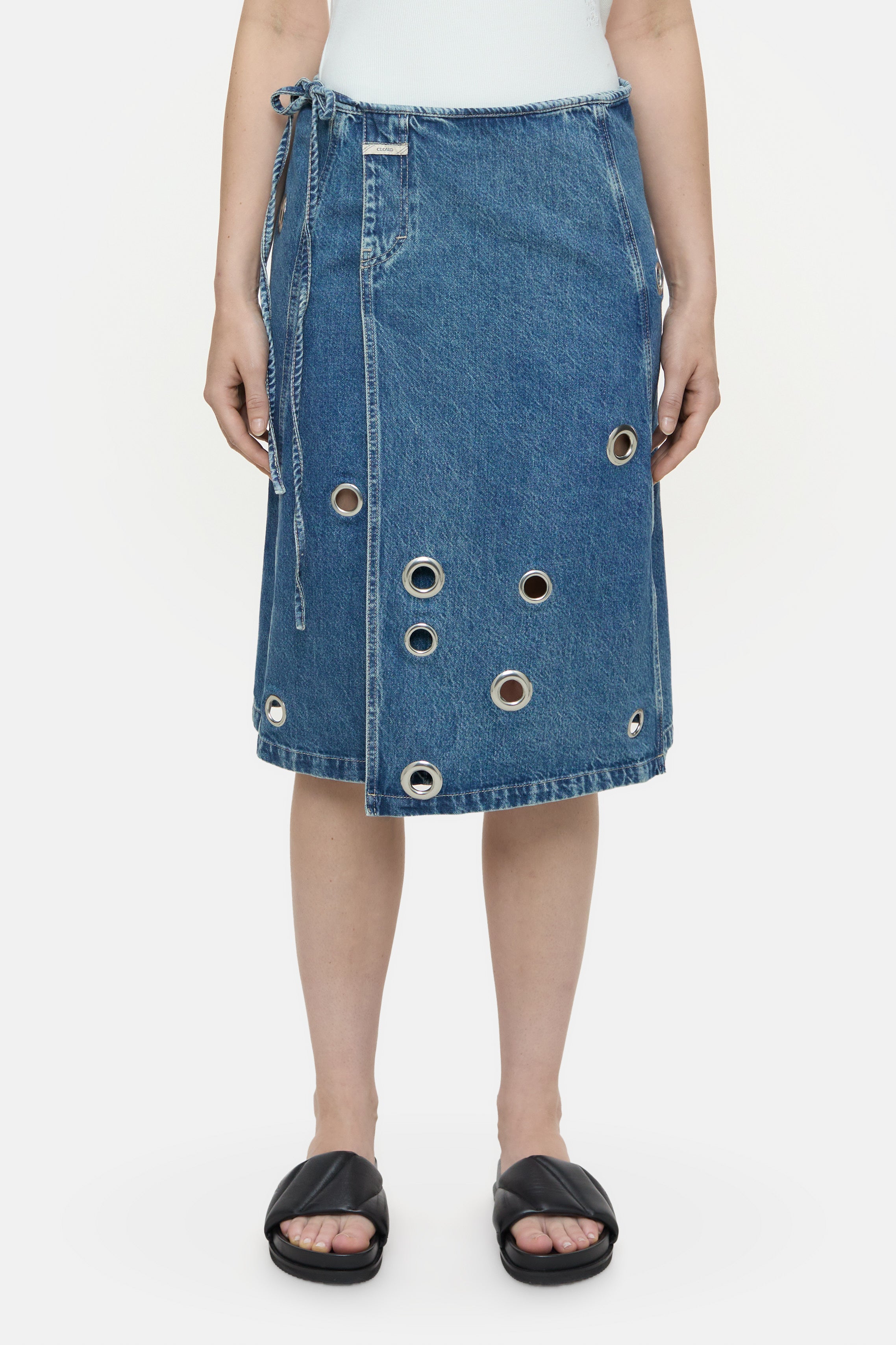 WRAP SKIRT MIDI-Kleider & Röcke-Closed-XXS-Mid Blue-ARCHIVIST