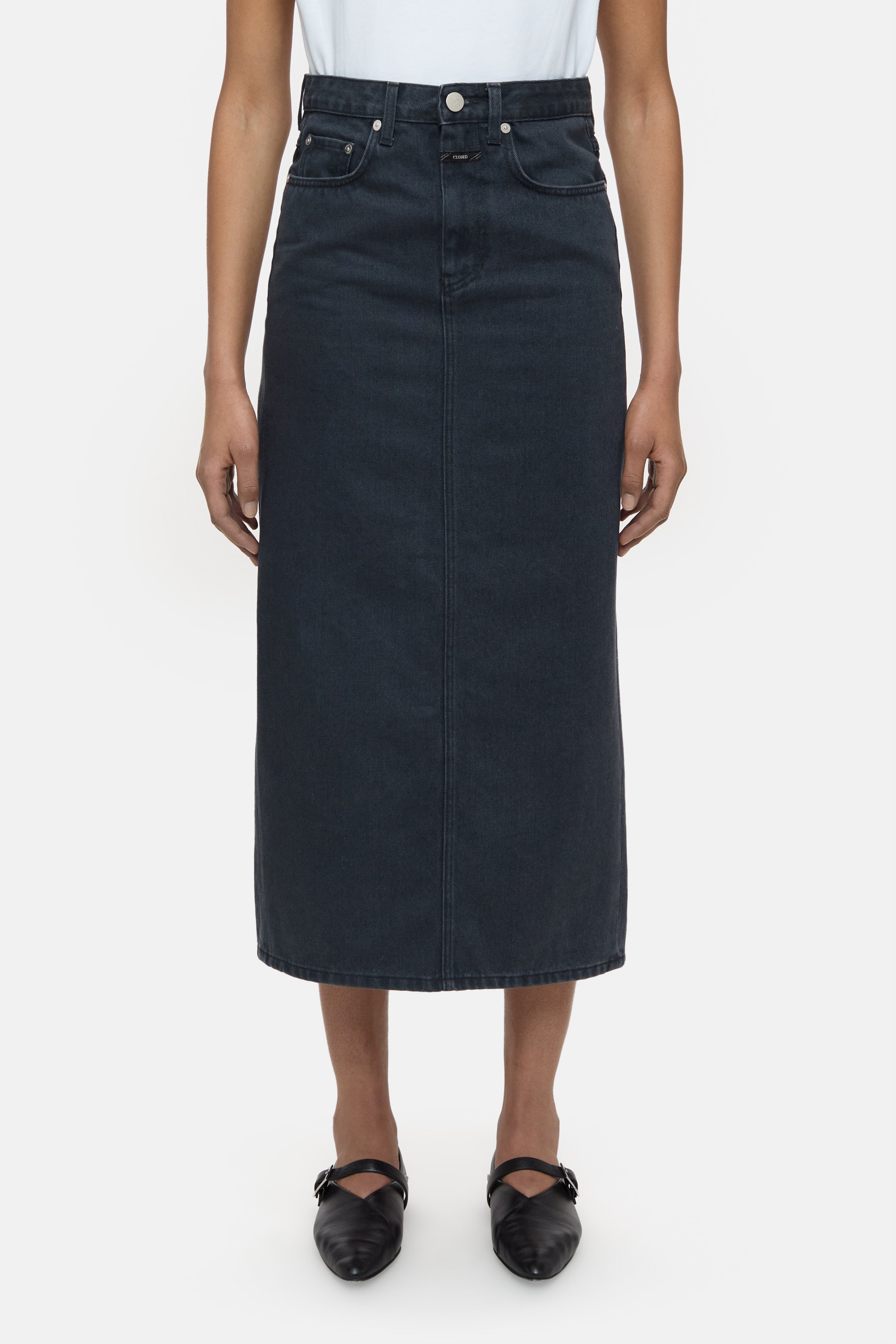 SLIM 5-POCKET SKIRT
