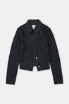 Closed-SLIM DENIM SHIRT-Hemden & Blusen-Black-Deal-Outlet-by-ARCHIVIST