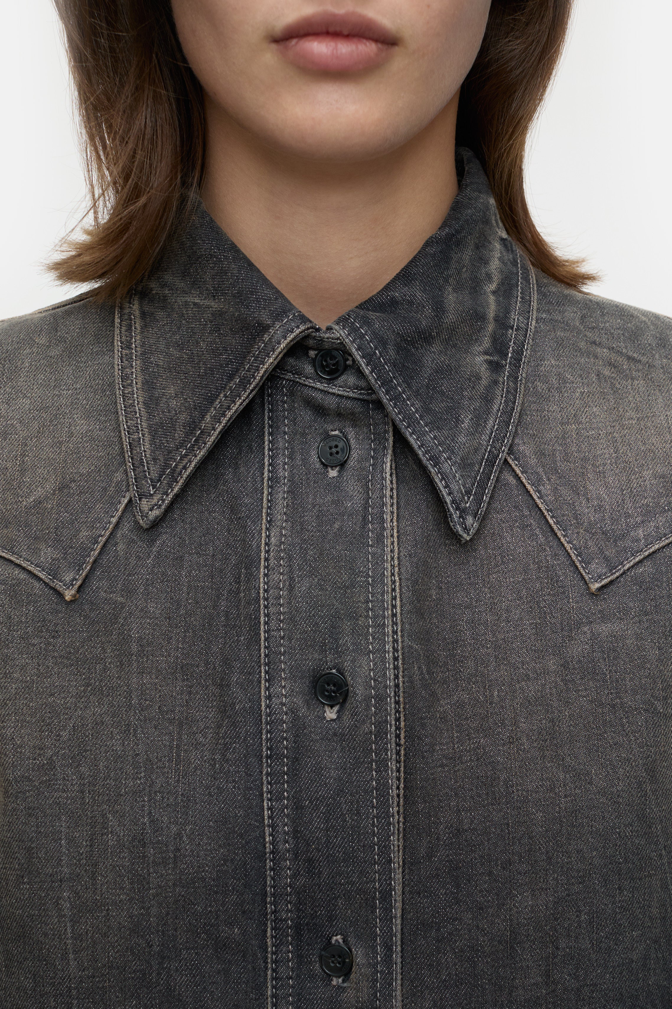 DENIM WESTERN SHIRT