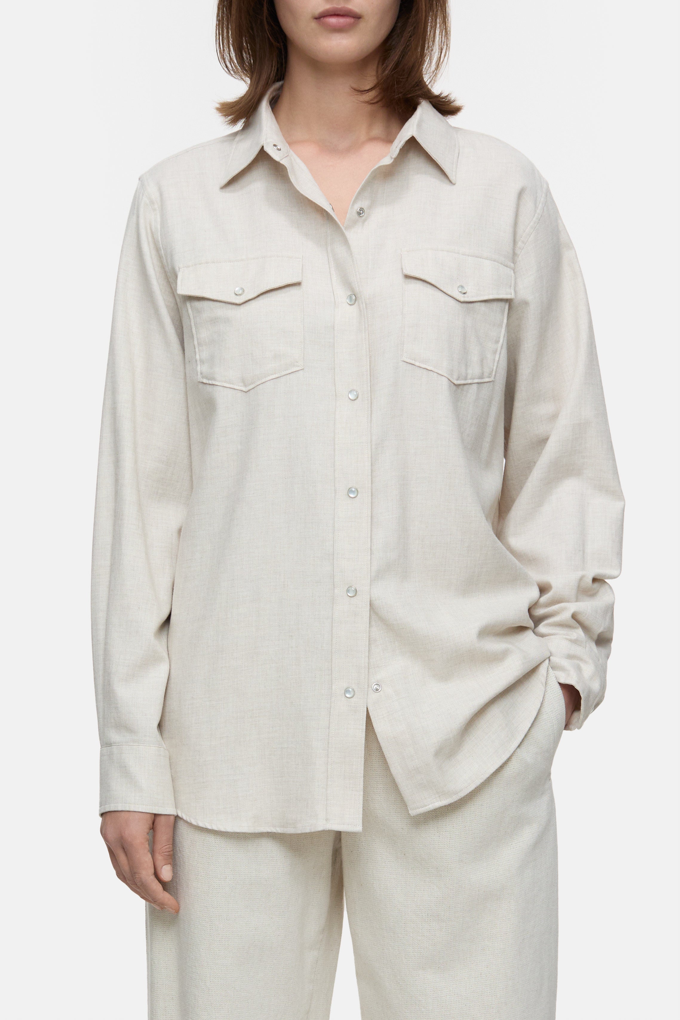 Closed-UTILITY SHIRT-Hemden & Blusen-Black-Deal-Outlet-by-ARCHIVIST