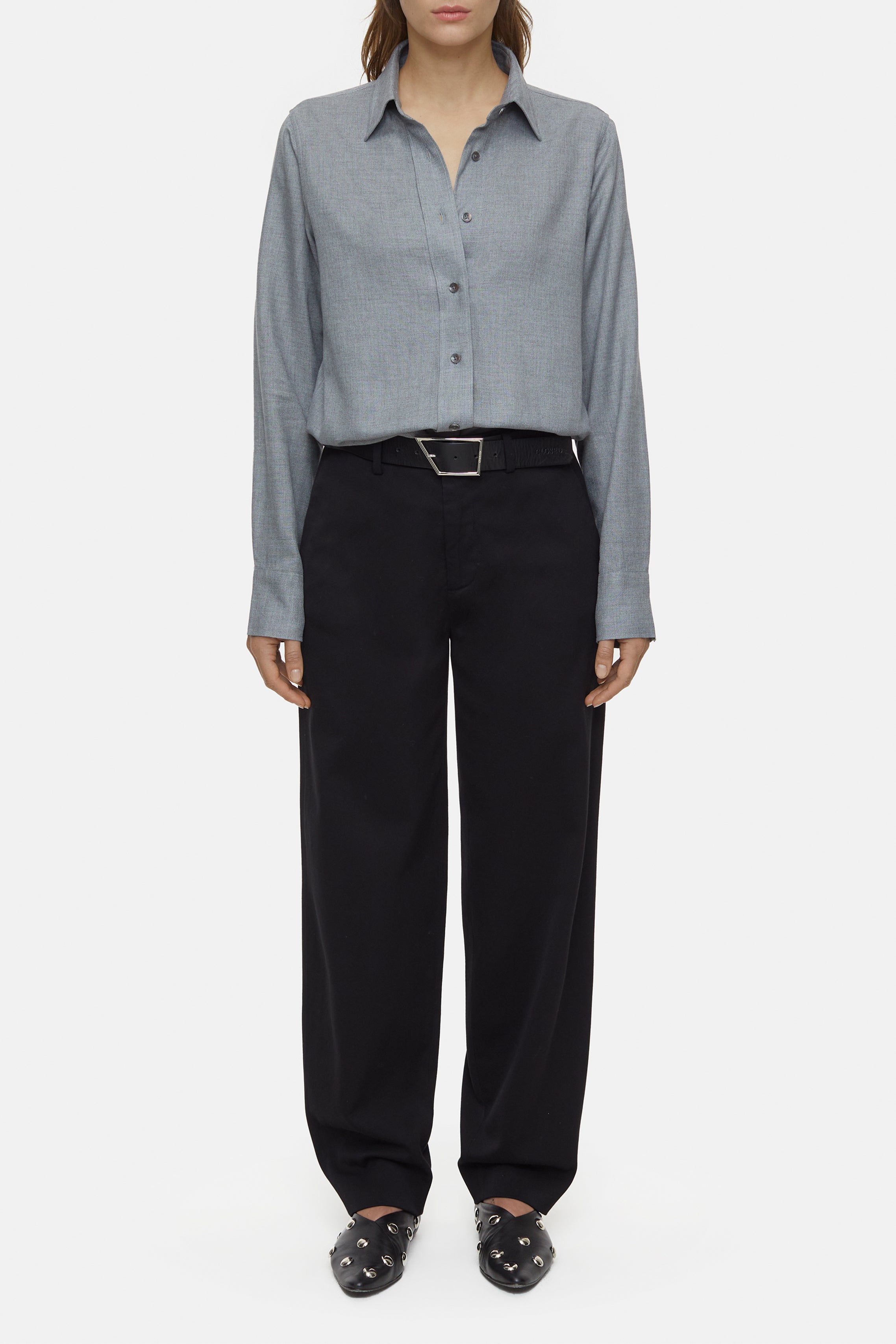 STRAIGHT FITTED SHIRT