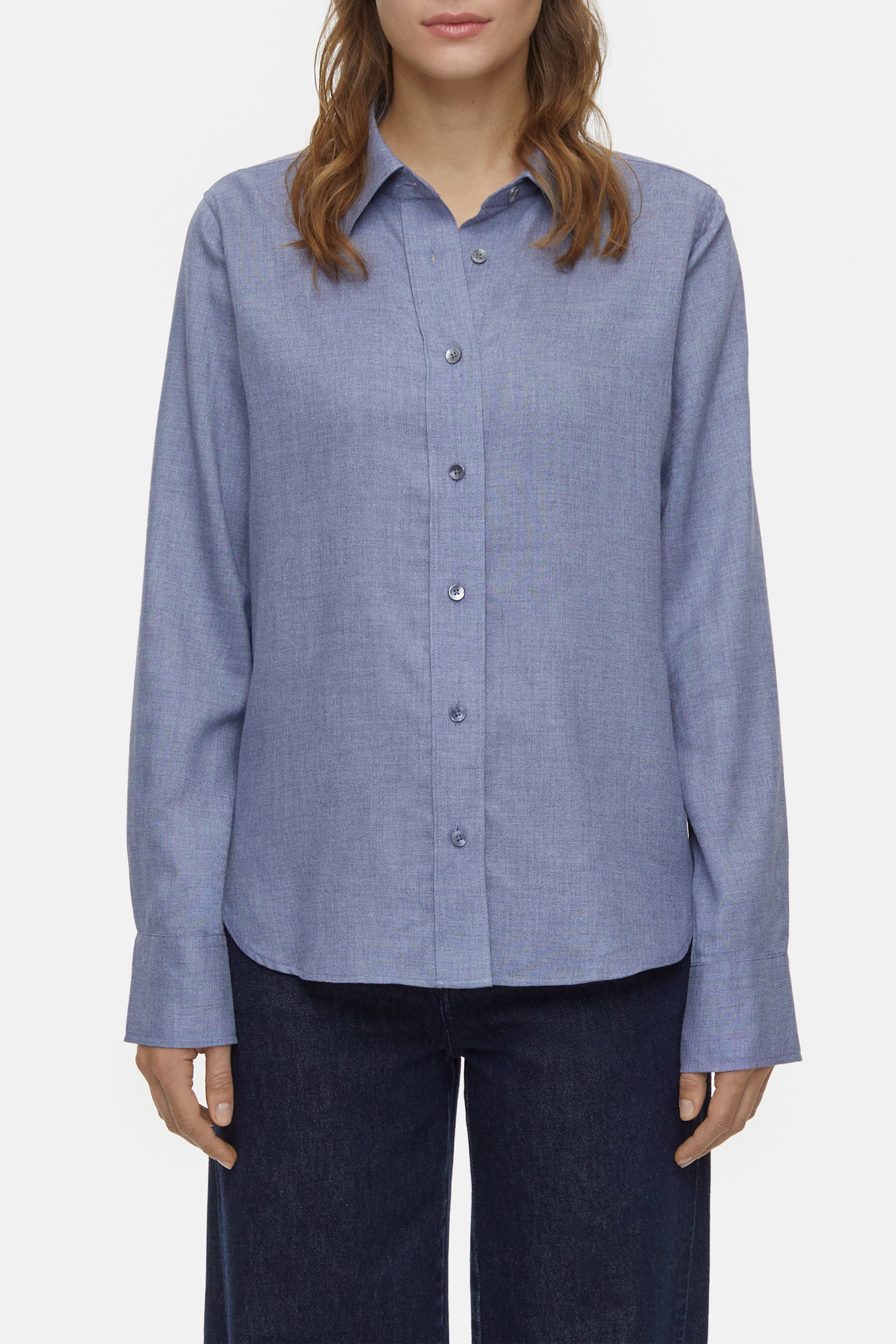 STRAIGHT FITTED SHIRT