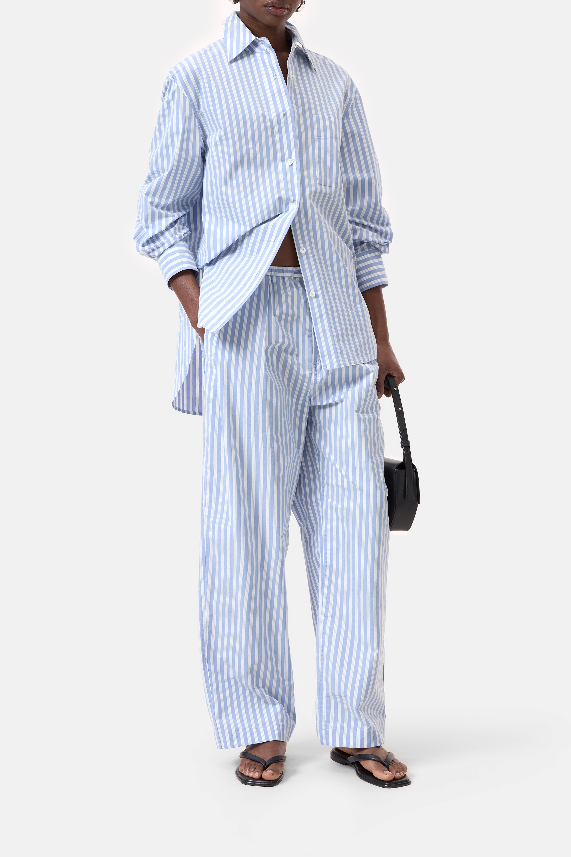 OVERSIZE SHIRT-Hemden & Blusen-Closed-XXS-CORNFLOWER BLUE-ARCHIVIST