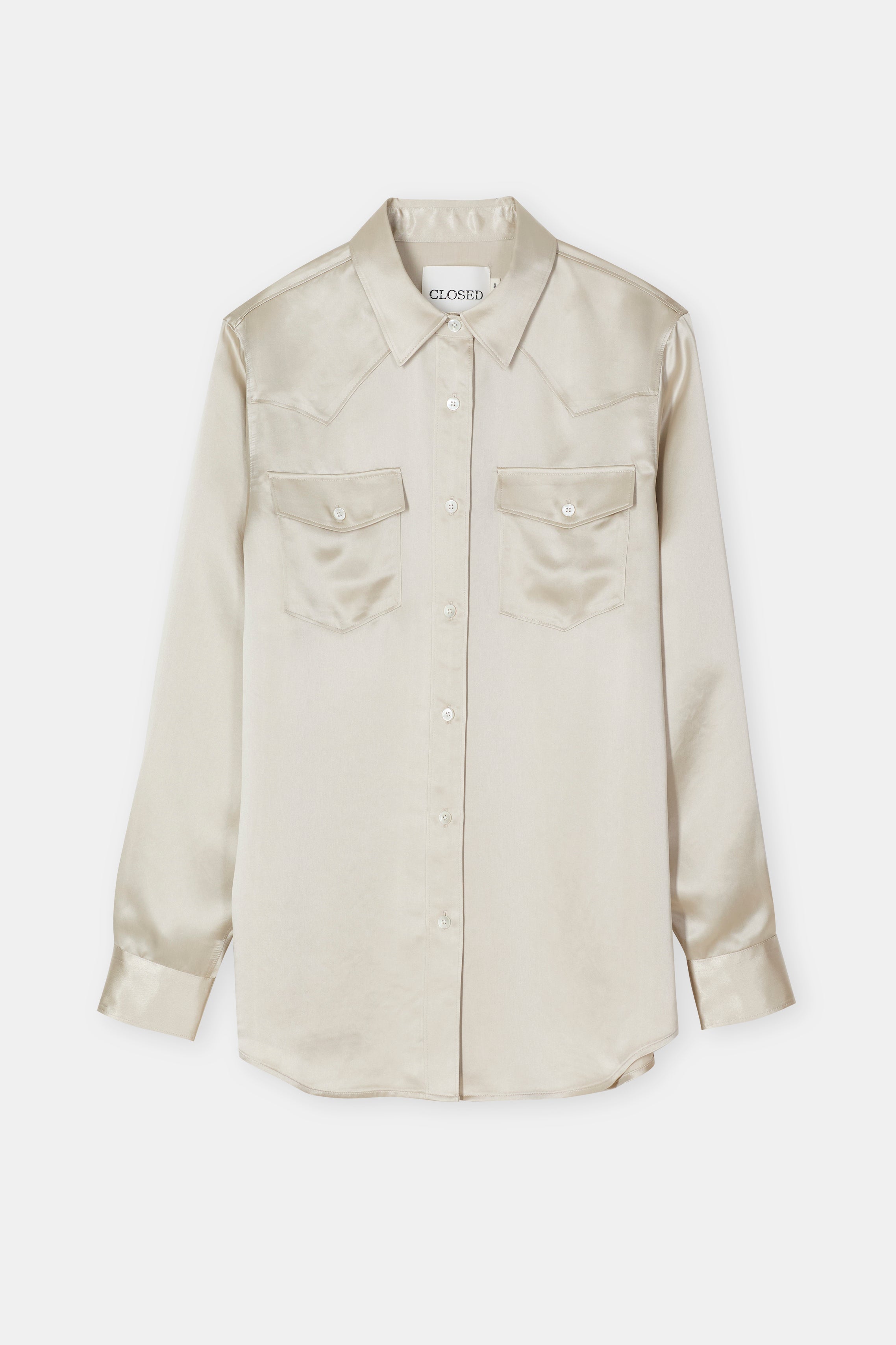 Closed-WESTERN SHIRT-Hemden & Blusen-Black-Deal-Outlet-by-ARCHIVIST