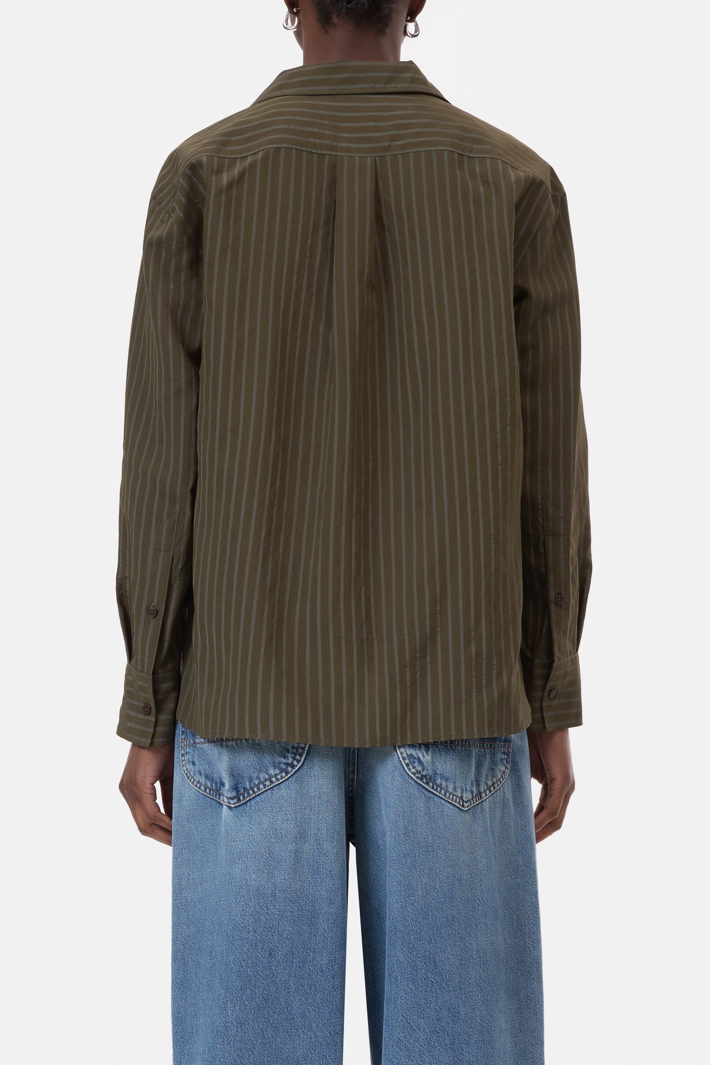 ASYMMETRIC EVENING SHIRT