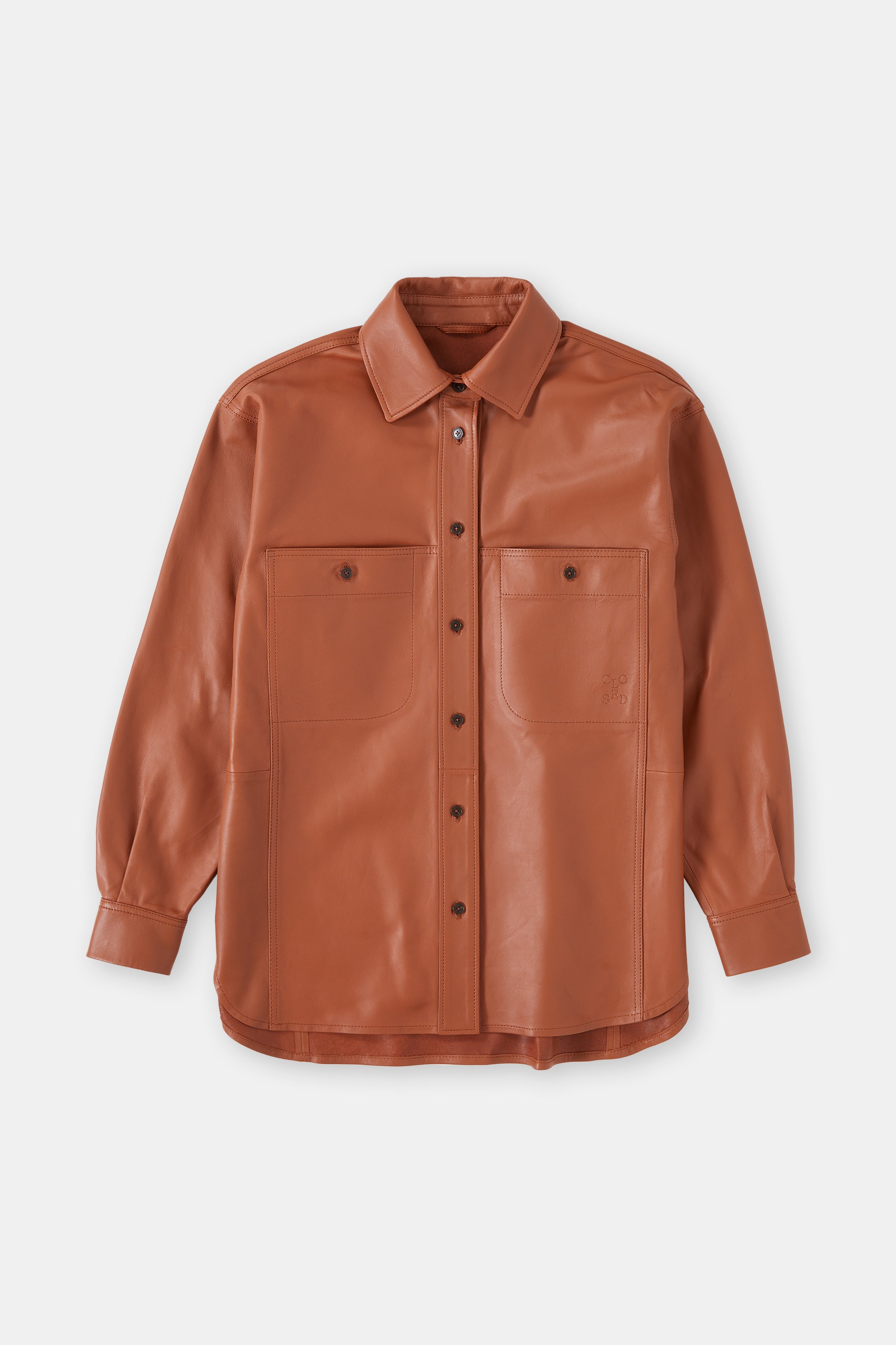 Closed-LEATHER SHIRT-Hemden & Blusen-Black-Deal-Outlet-by-ARCHIVIST