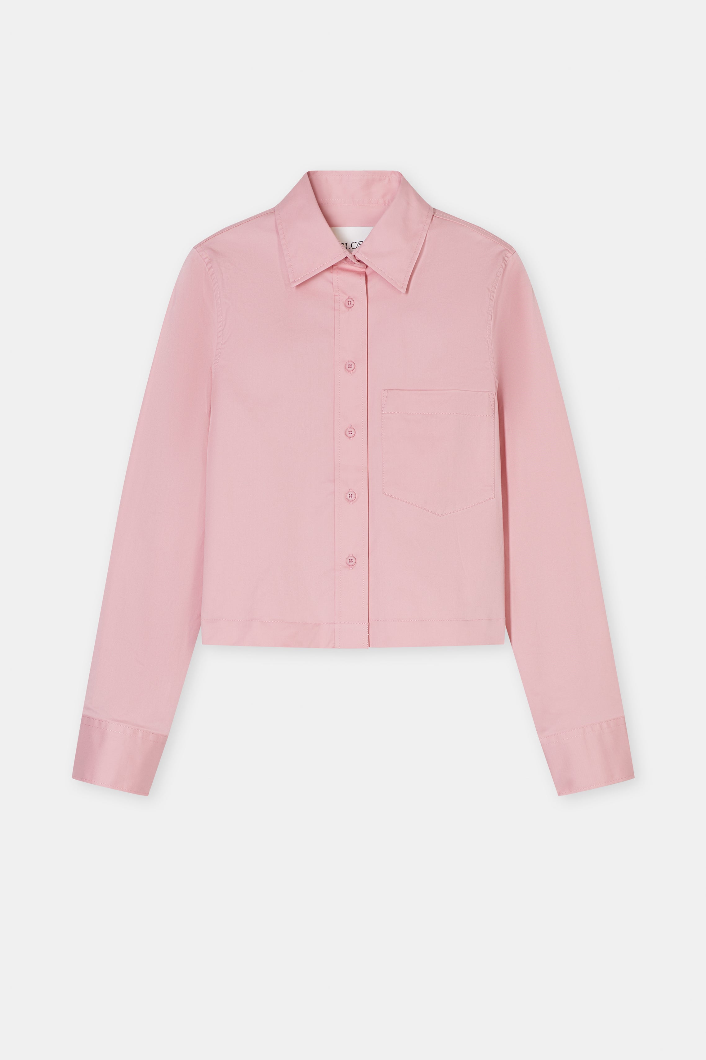 CROPPED CLASSIC SHIRT