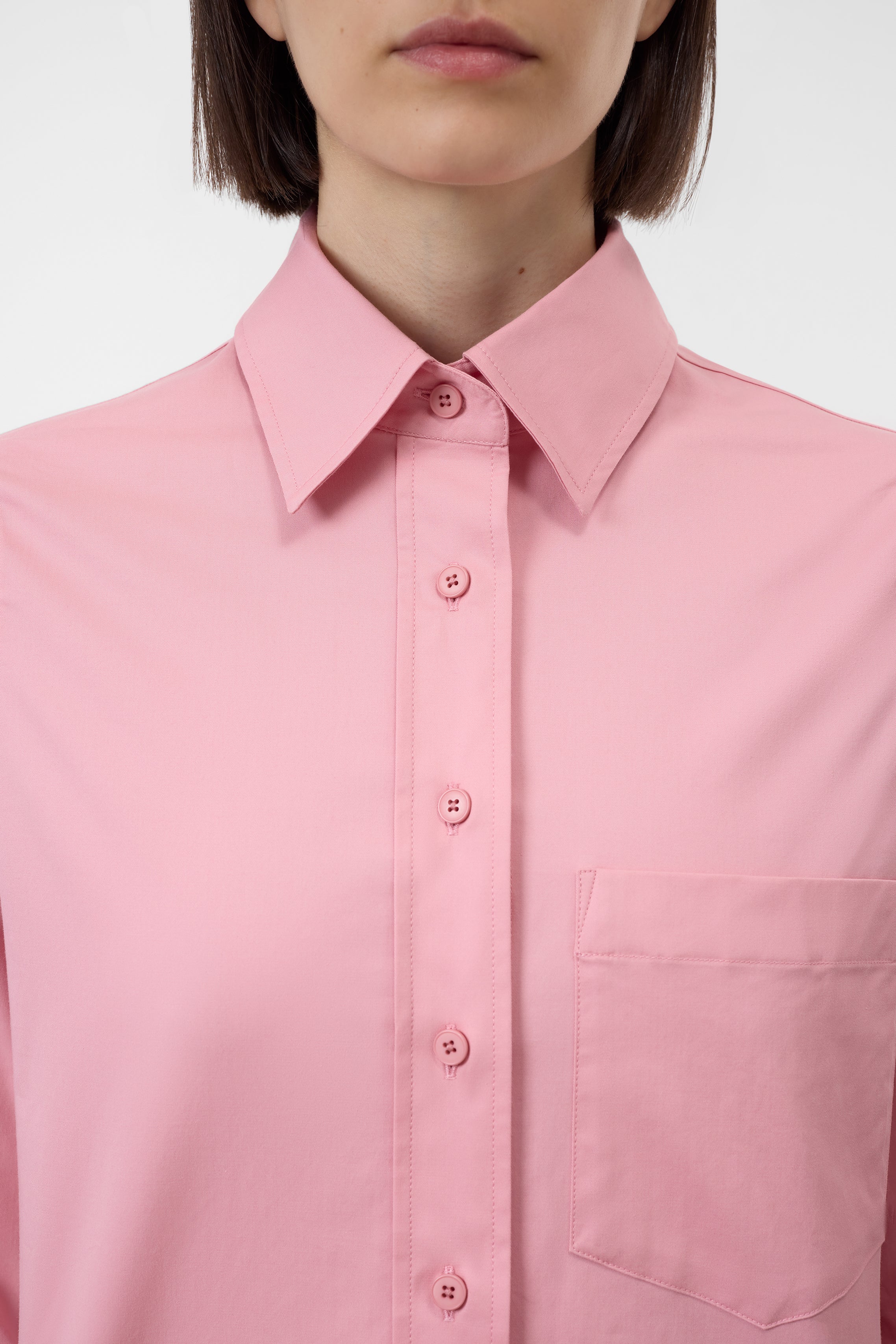 CROPPED CLASSIC SHIRT
