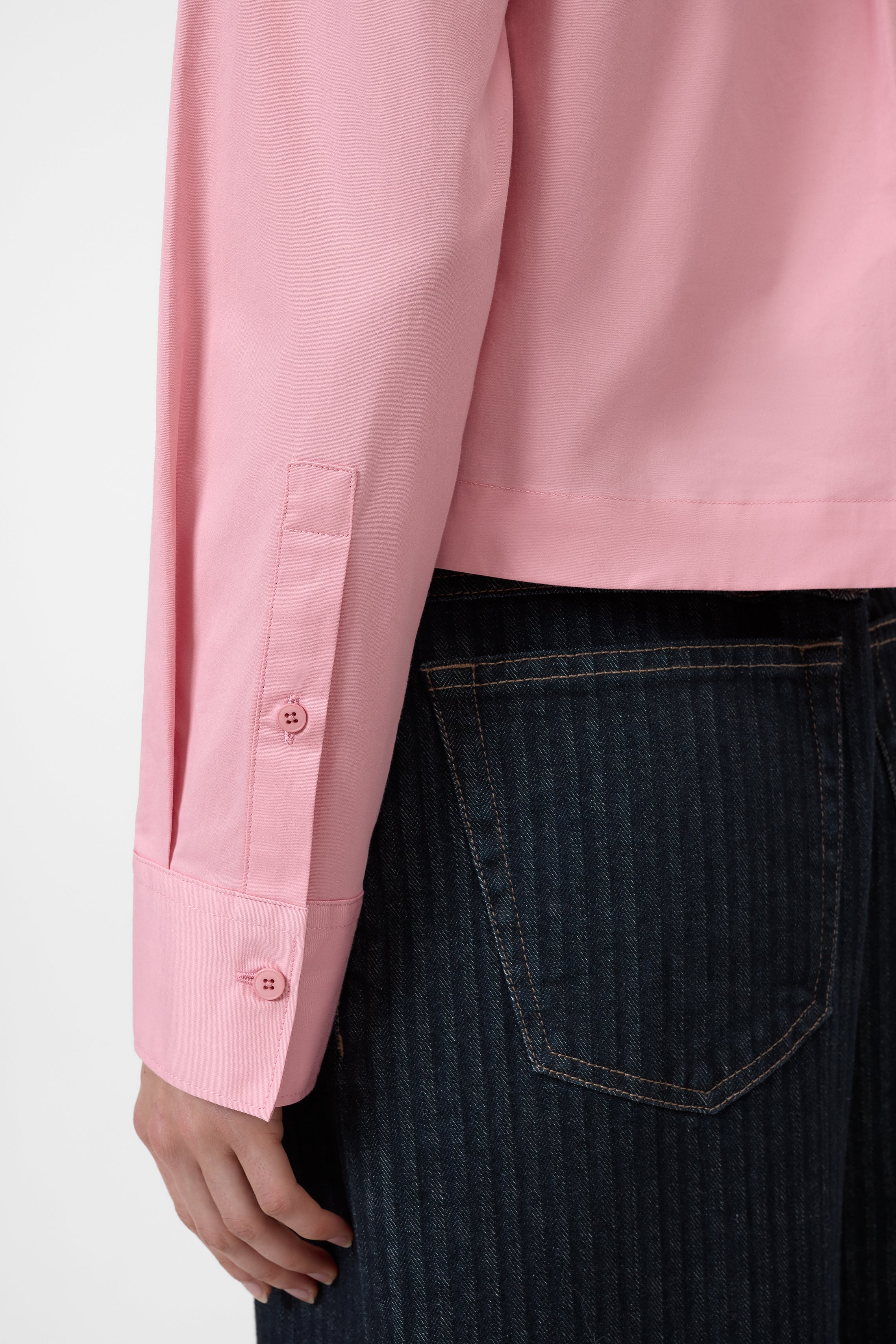 CROPPED CLASSIC SHIRT