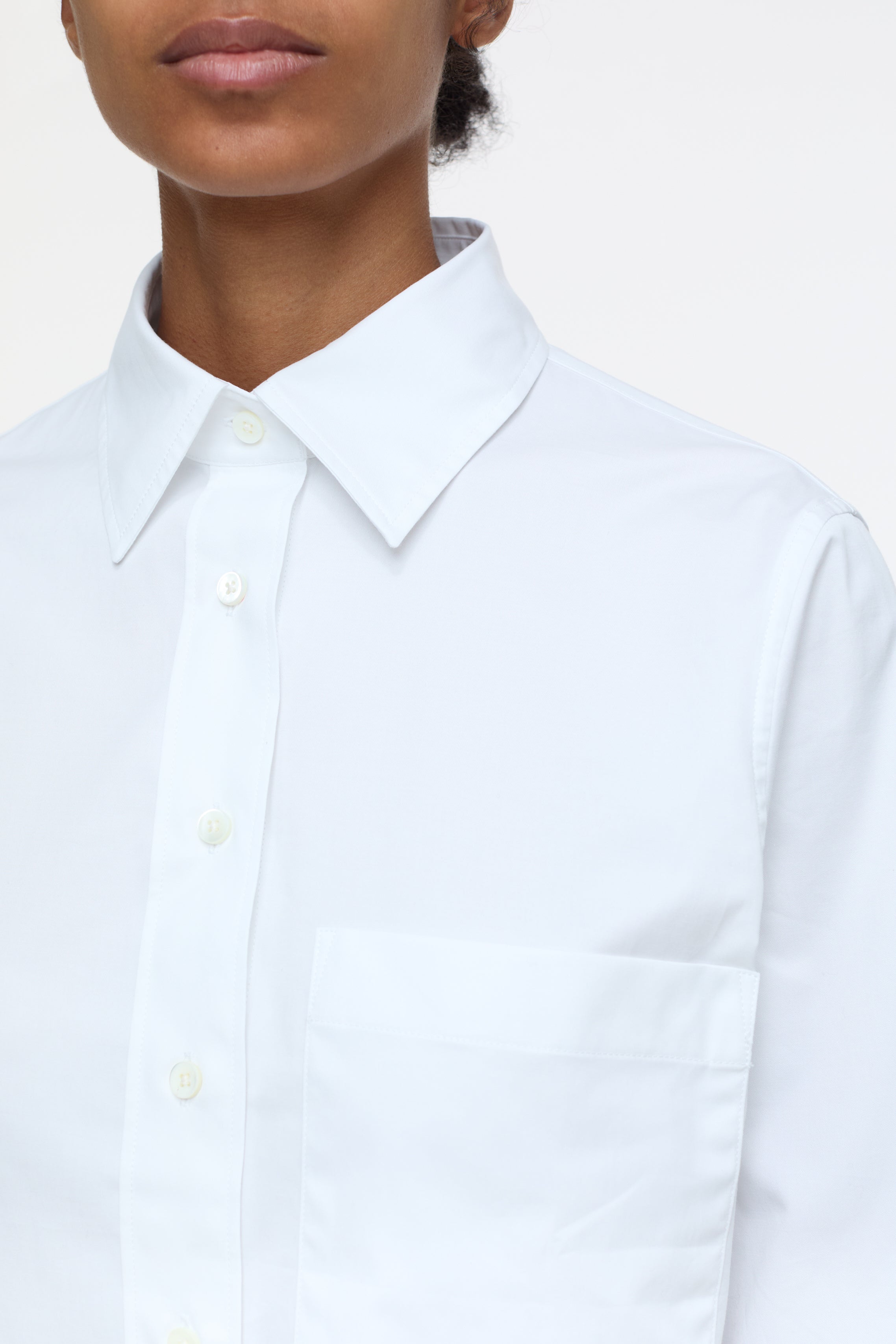 CROPPED CLASSIC SHIRT
