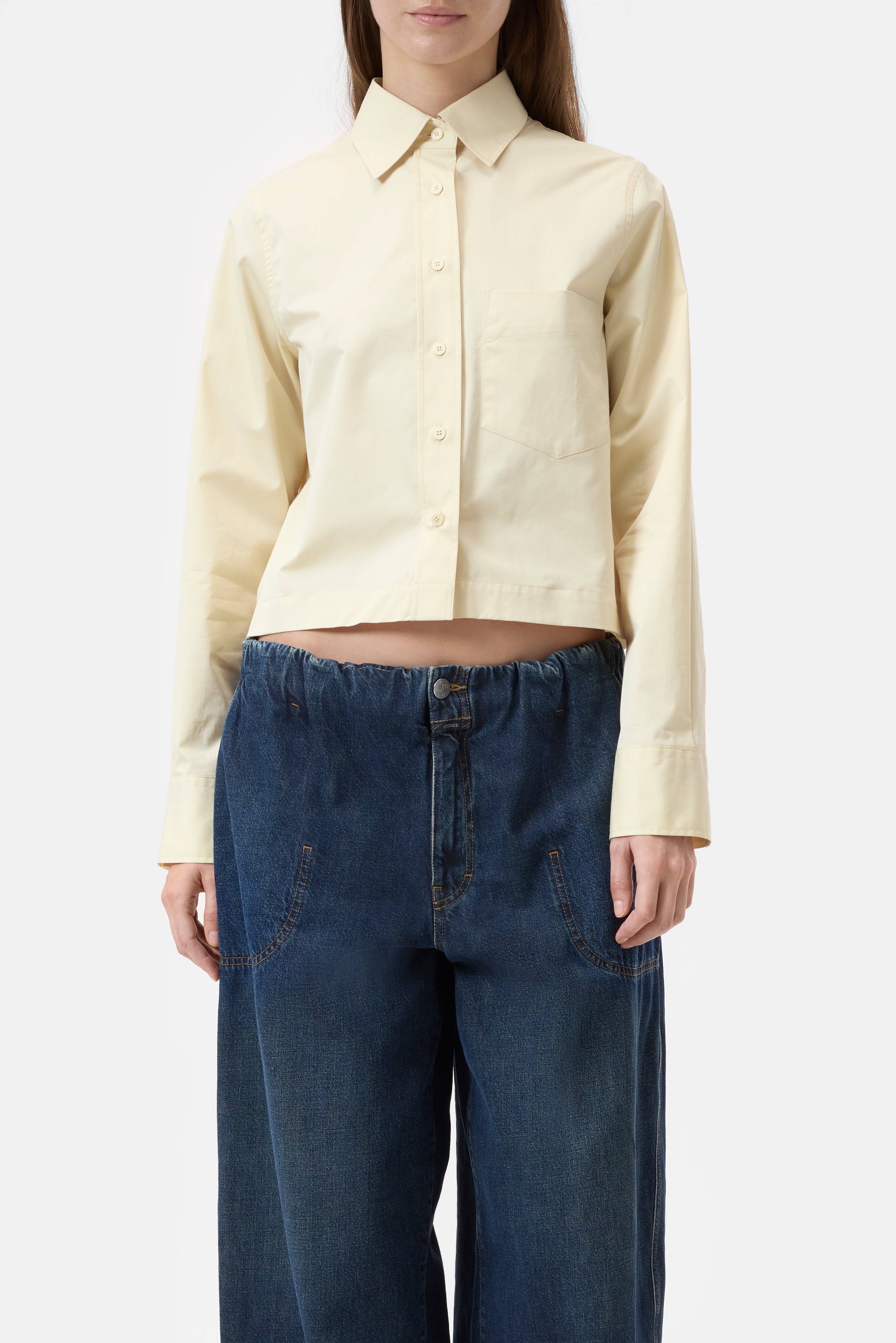 CROPPED CLASSIC SHIRT