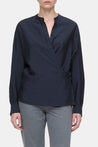 WRAP BLOUSE