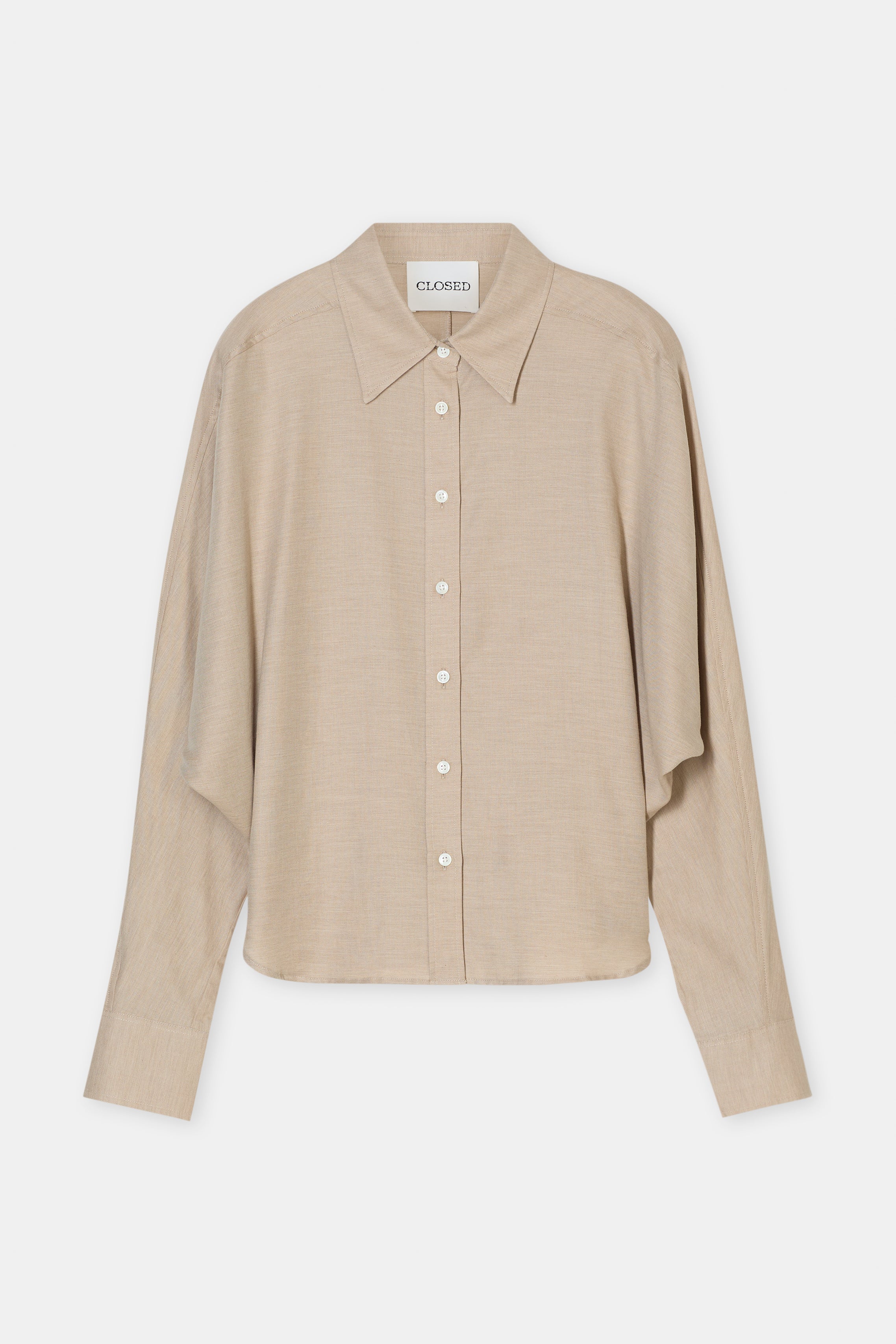 PLEATED SHIRT