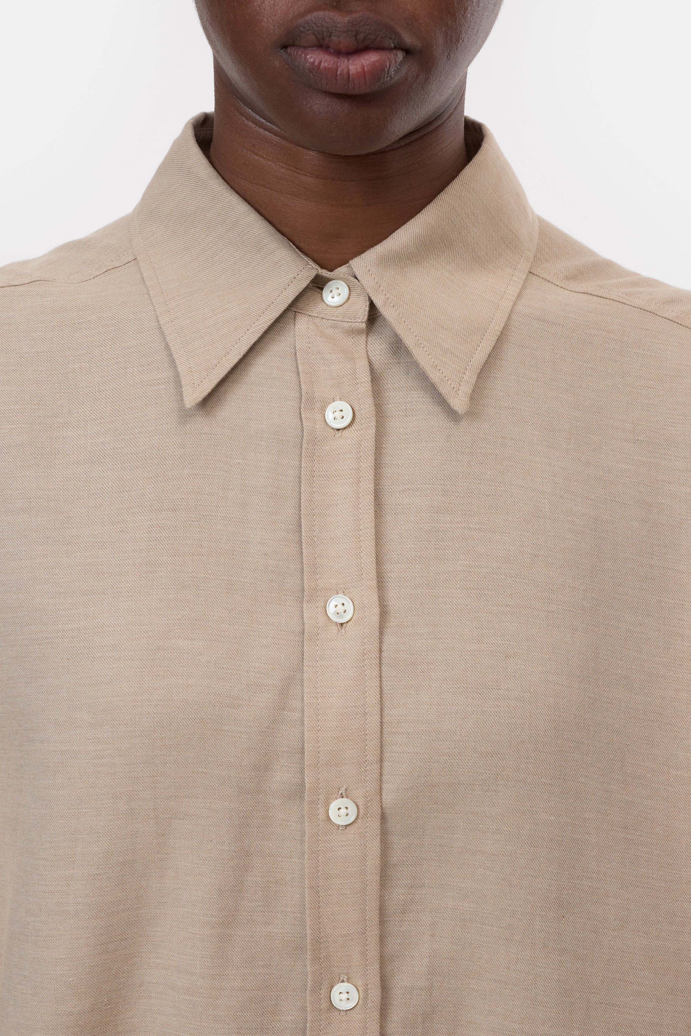 PLEATED SHIRT