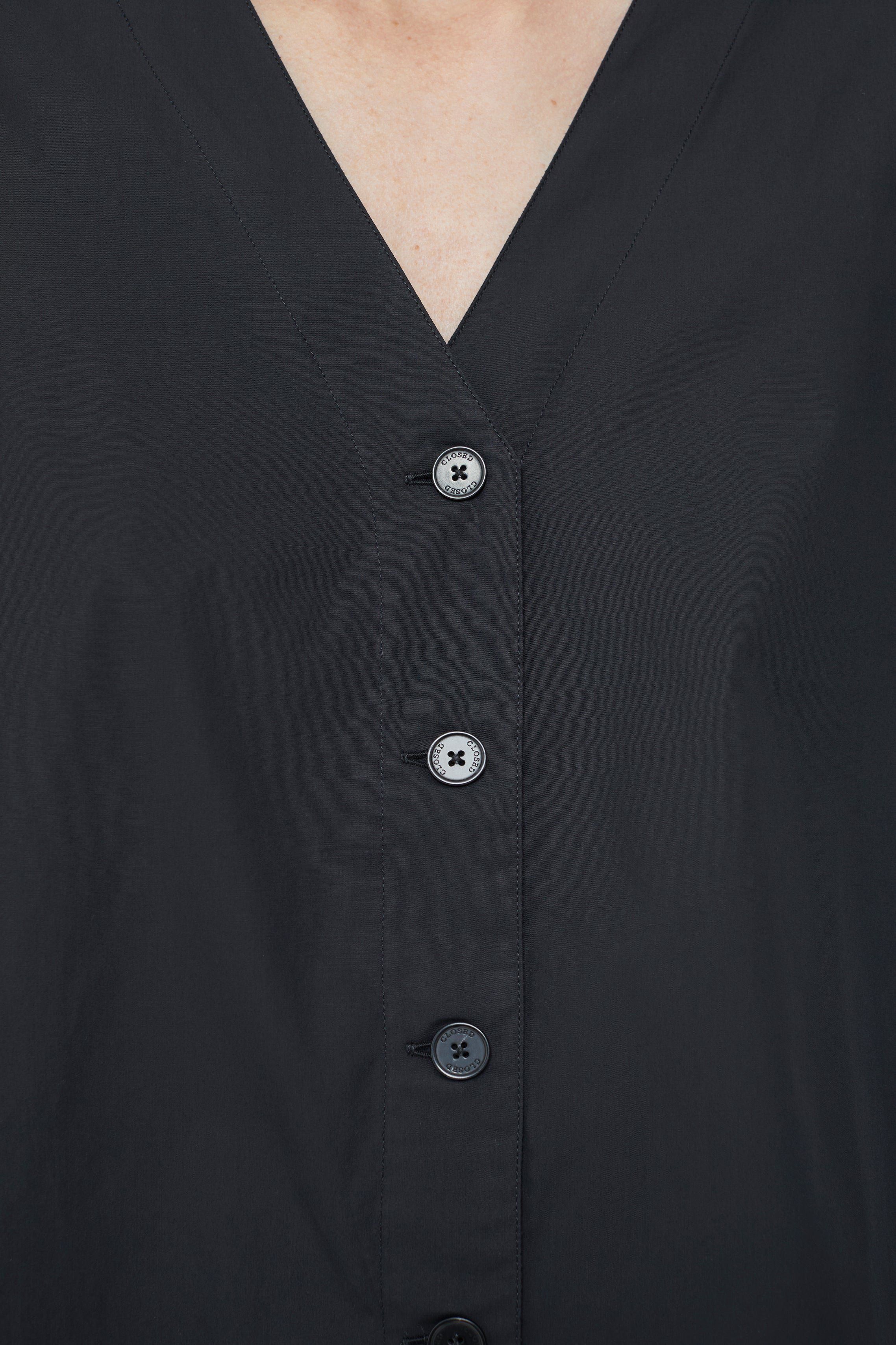 CLOSED-STYLE NAME NO COLLAR BLOUSE SHIRTS & BLOUSES-ARCHIVE-SALE-OUTLET-Lagerverkauf-Shirts-ARCHIVIST