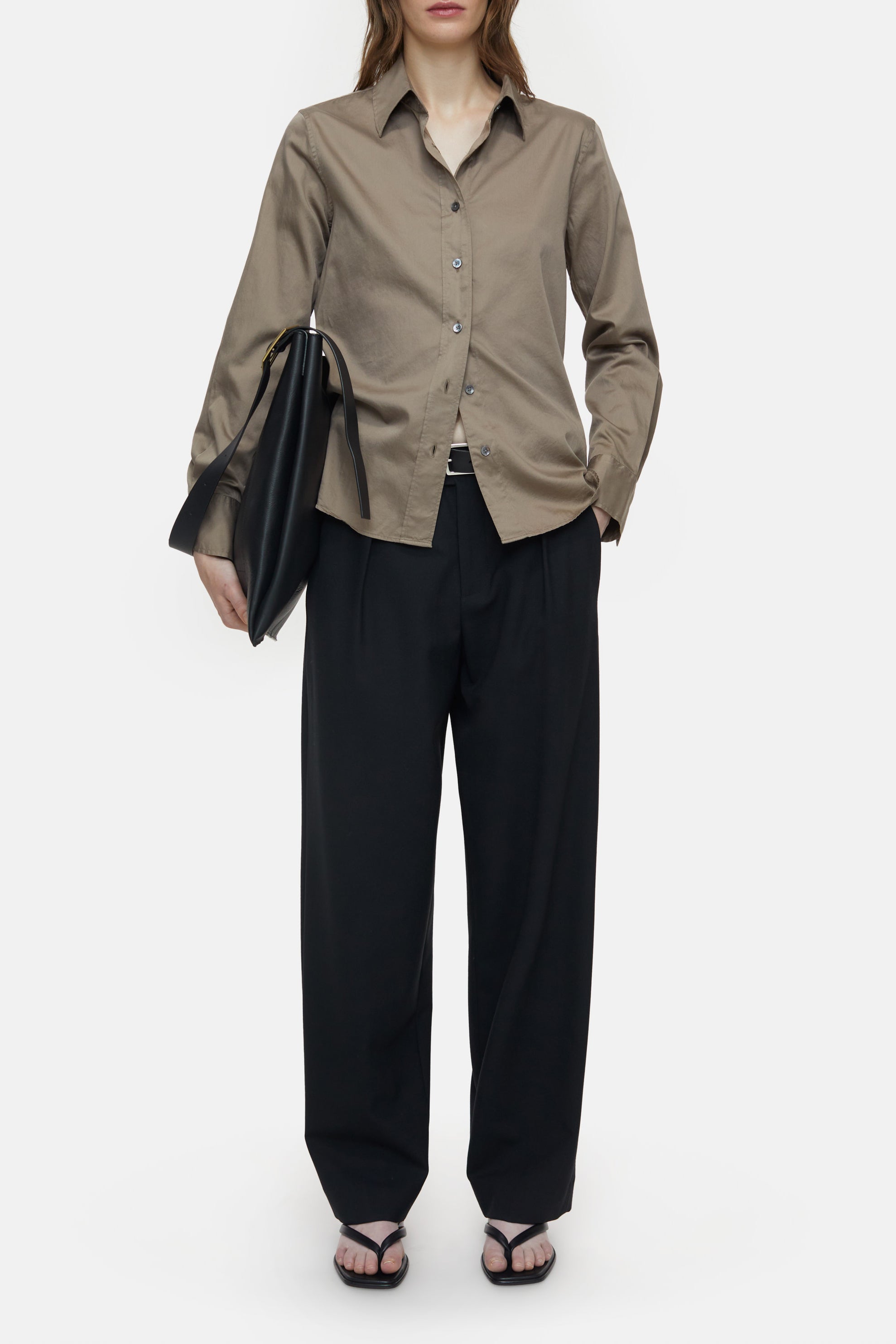 STRAIGHT FITTED SHIRT