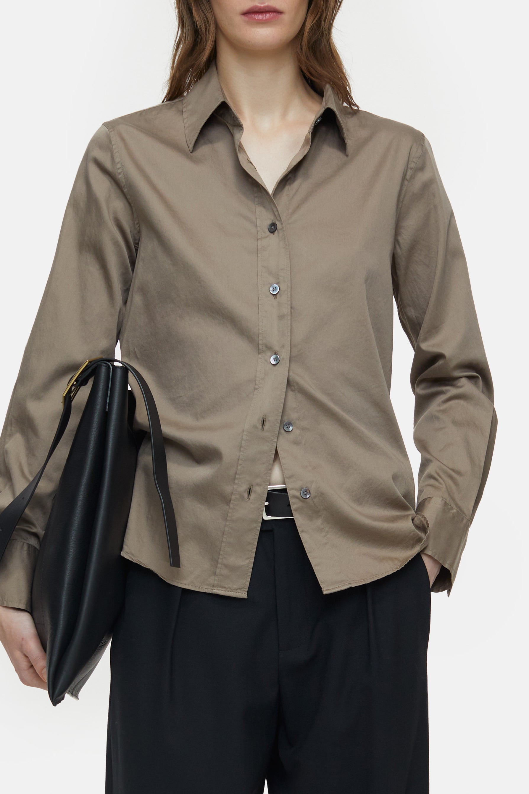 STRAIGHT FITTED SHIRT