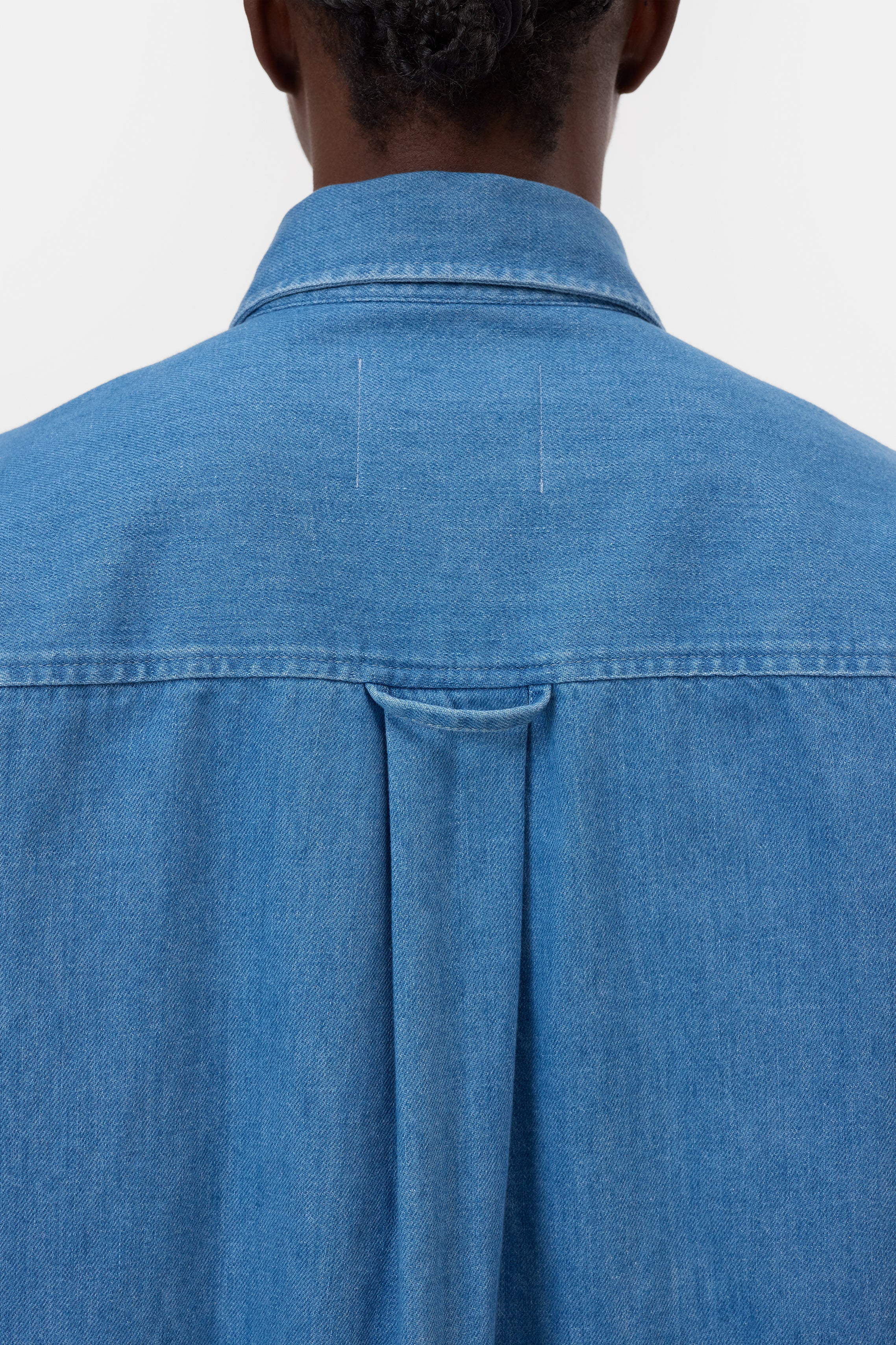 CROPPED FRONT OVERSIZED SHIRT
