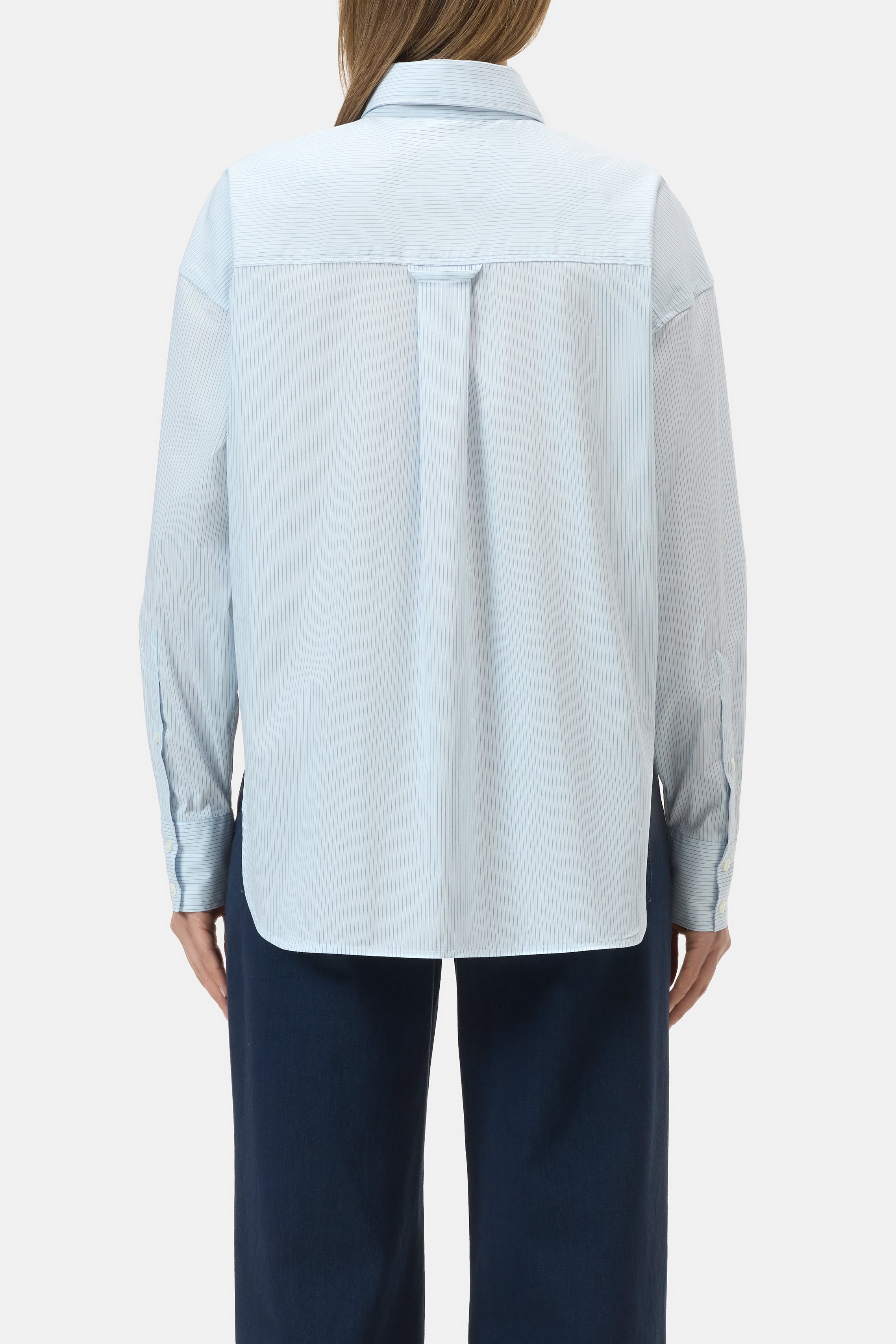 CROPPED FRONT OVERSIZED SHIRT