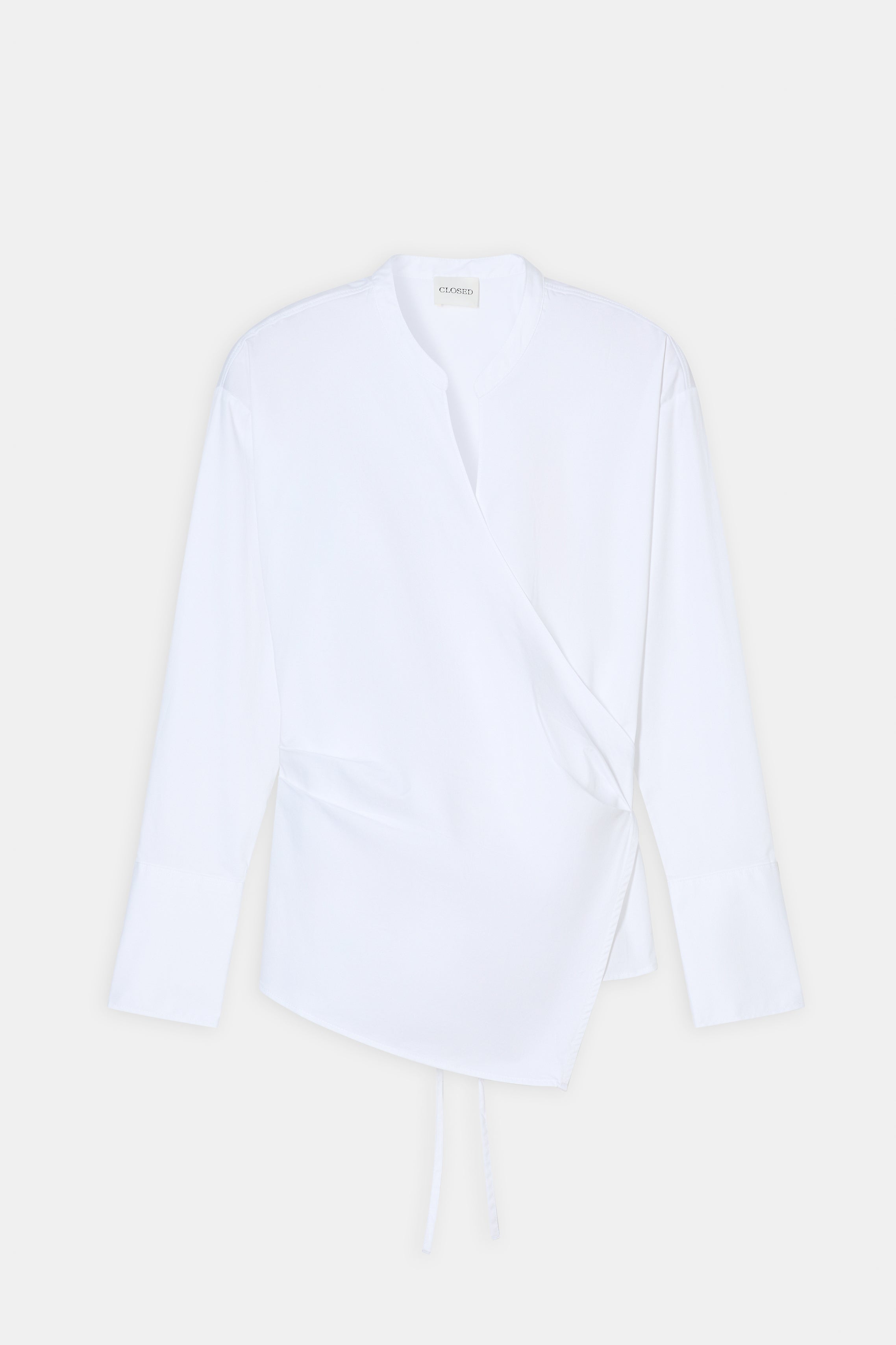 WRAPPED BLOUSE-Hemden & Blusen-Closed-ARCHIVIST