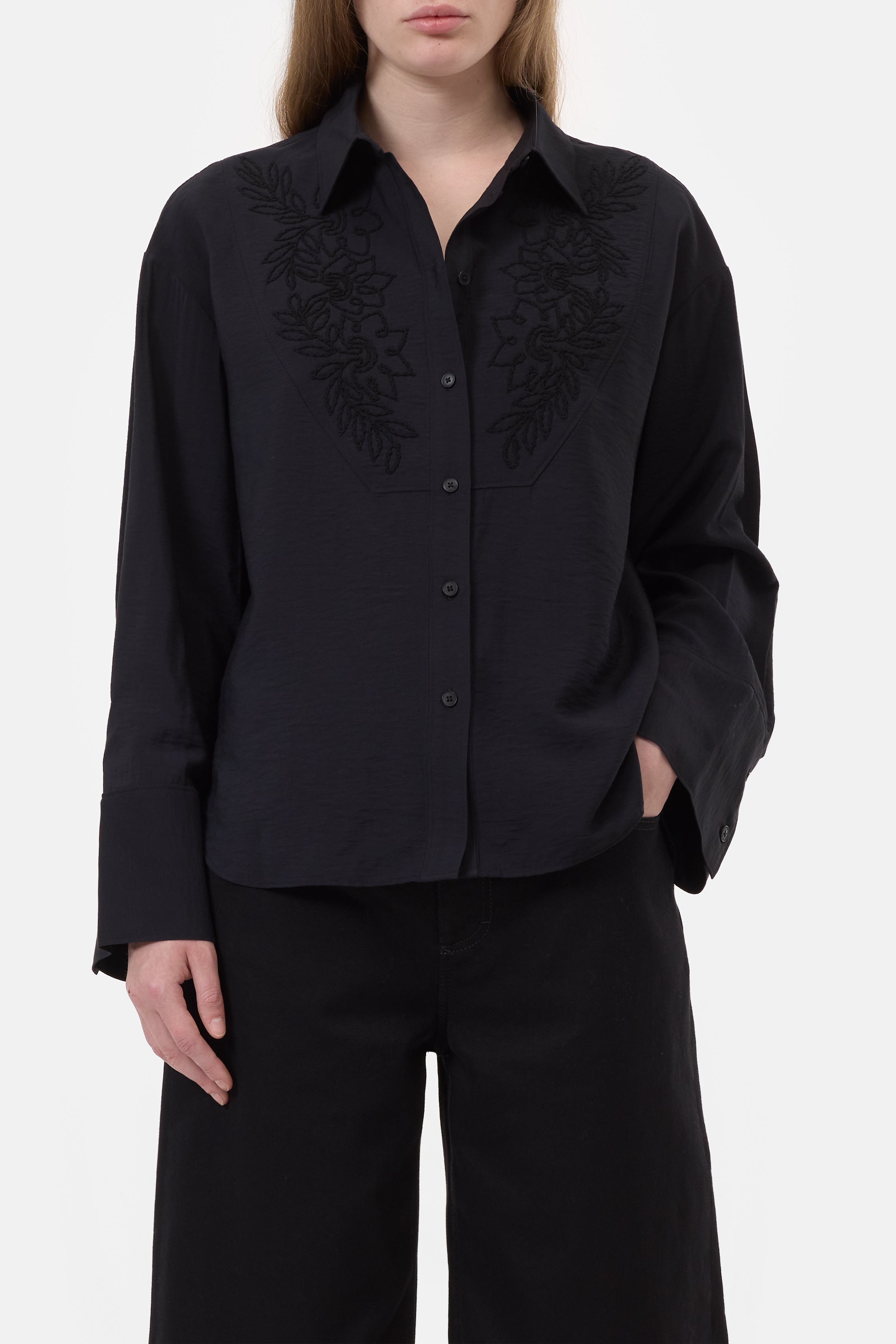 EMBROIDERED SHIRT