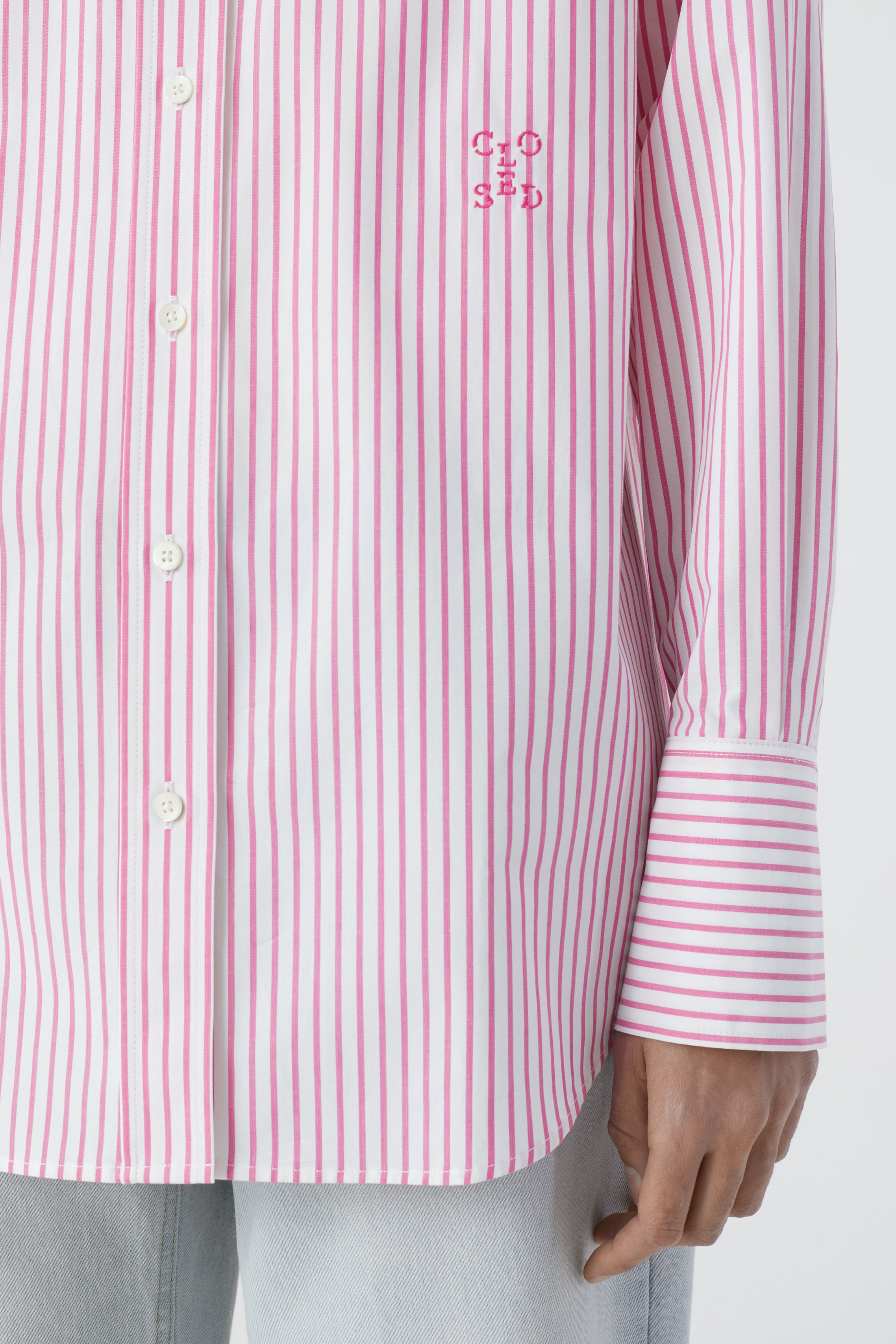 CLASSY LONG CUFF BLOUSE